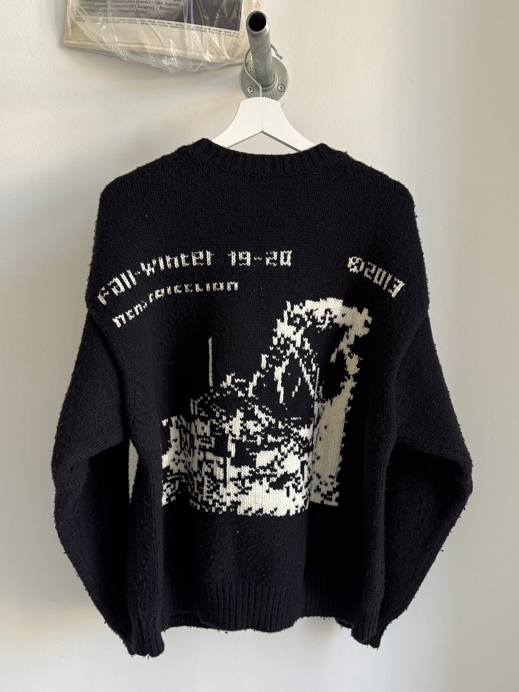 OFF WHITE FW19 "FACTORY" SWEATER