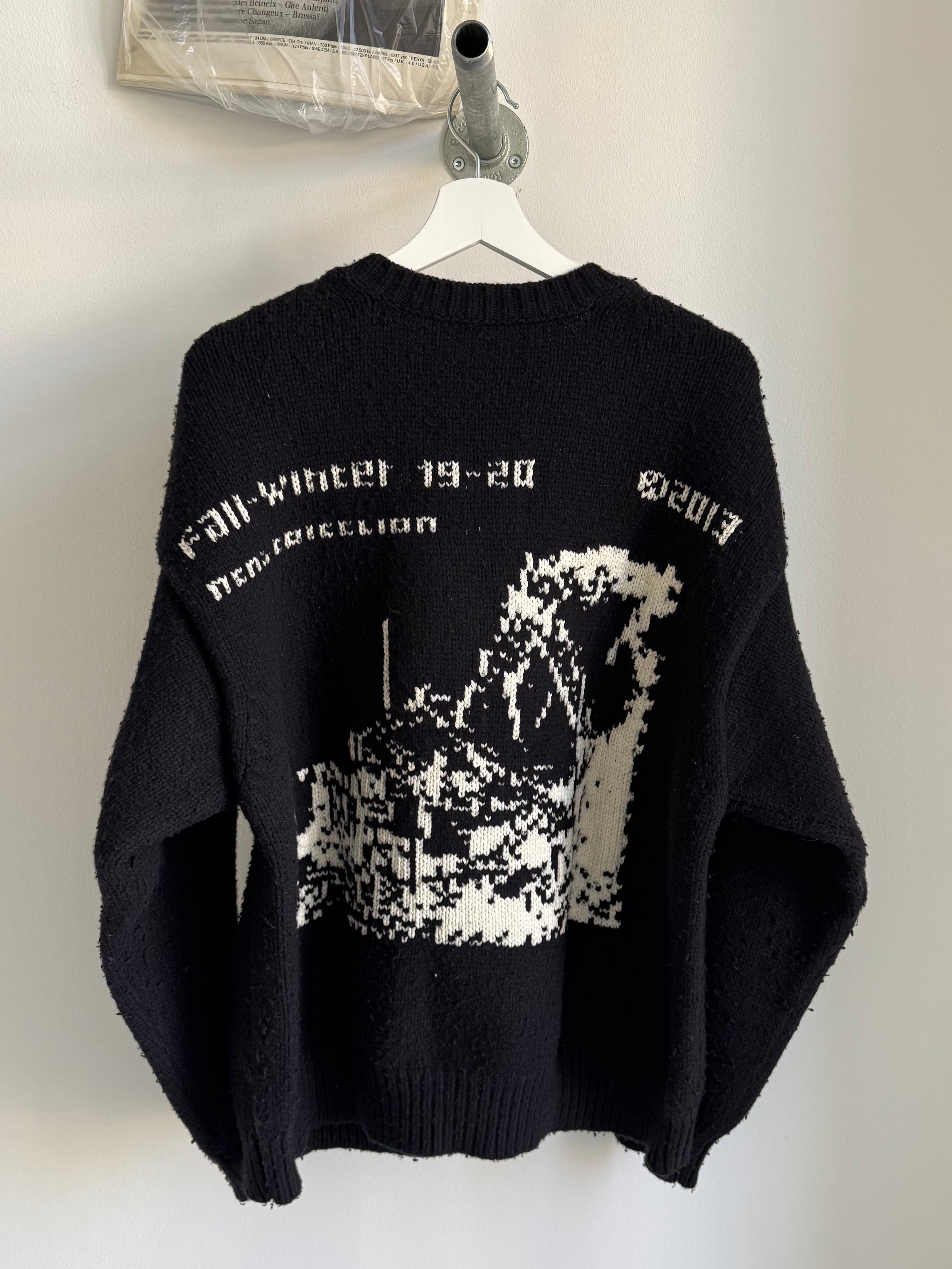 OFF WHITE FW19 "FACTORY" SWEATER