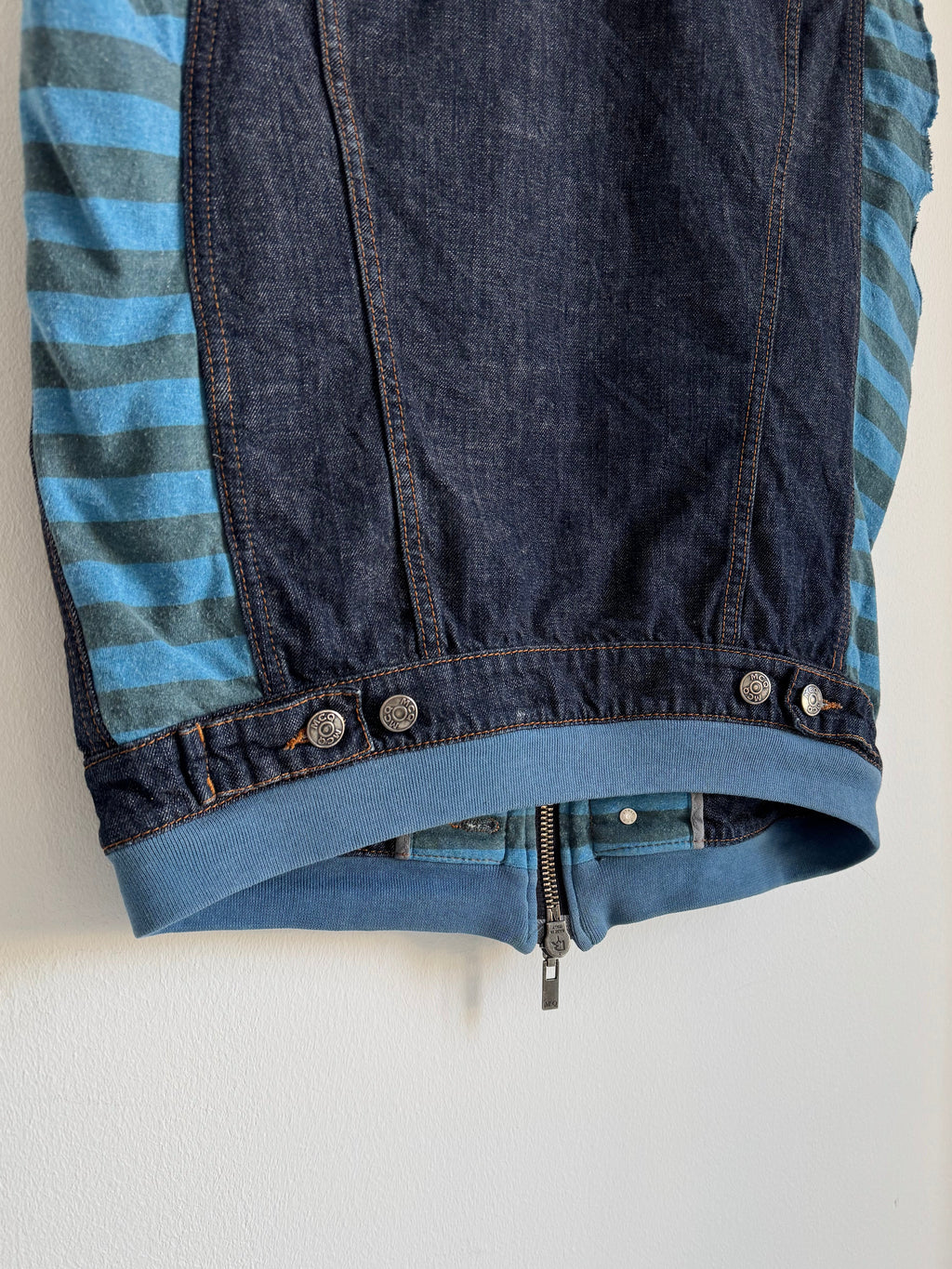 ALEXANDER MCQUEEN SLEEVELESS ZIP HOODIE