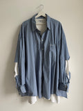 BALENCIAGA DISTRESSED SHIRT