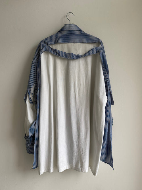 BALENCIAGA DISTRESSED SHIRT