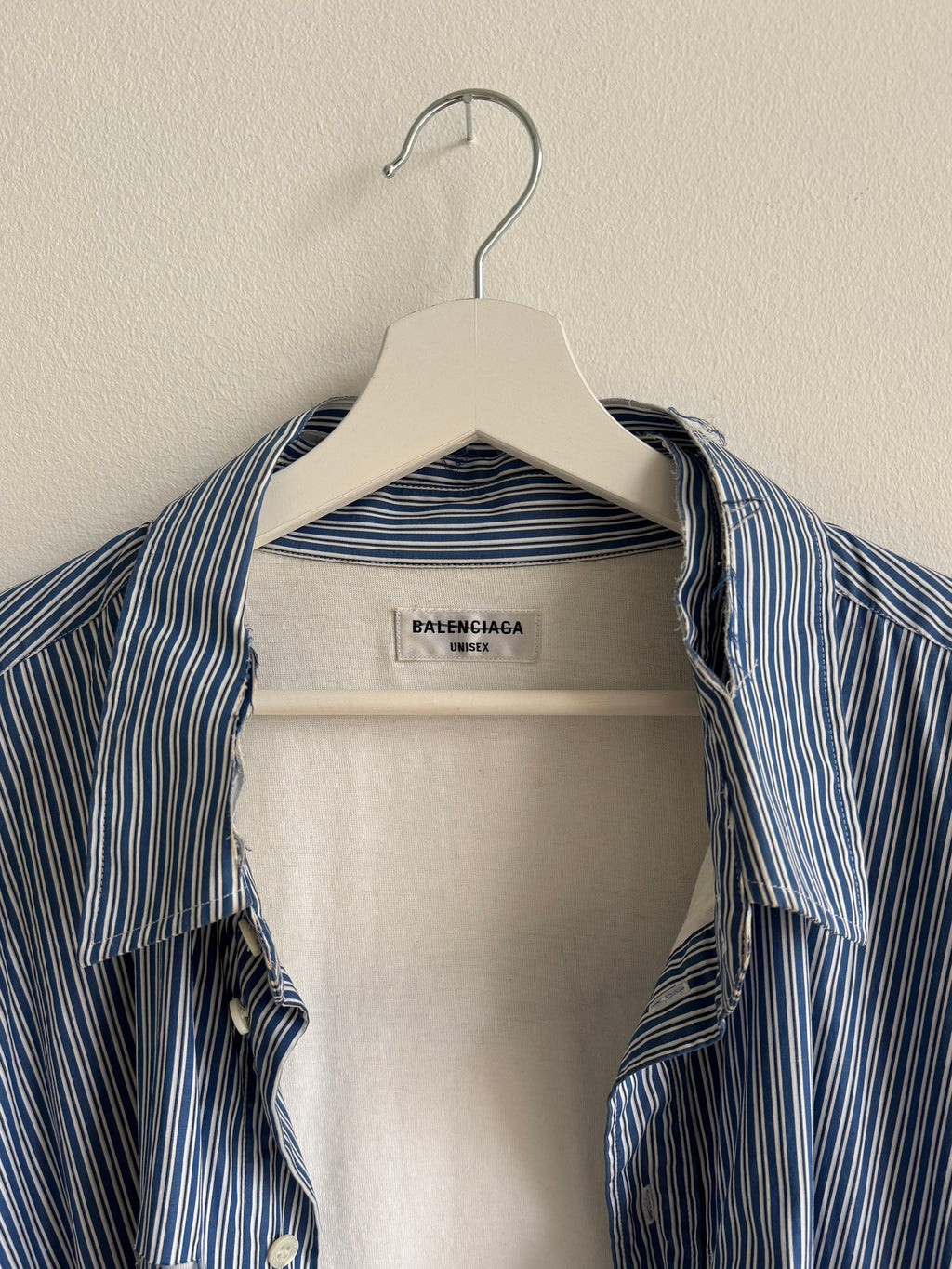 BALENCIAGA DISTRESSED SHIRT