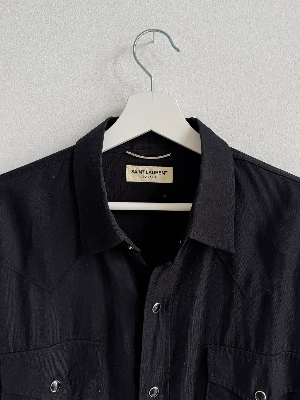 SAINT LAURENT PARIS BUTTON UP SHIRT
