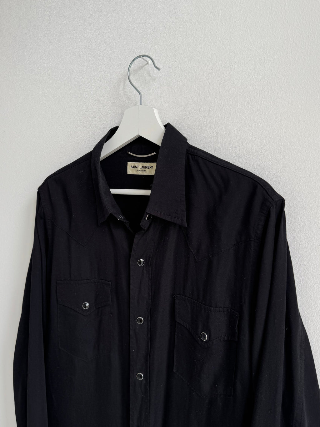SAINT LAURENT PARIS BUTTON UP SHIRT