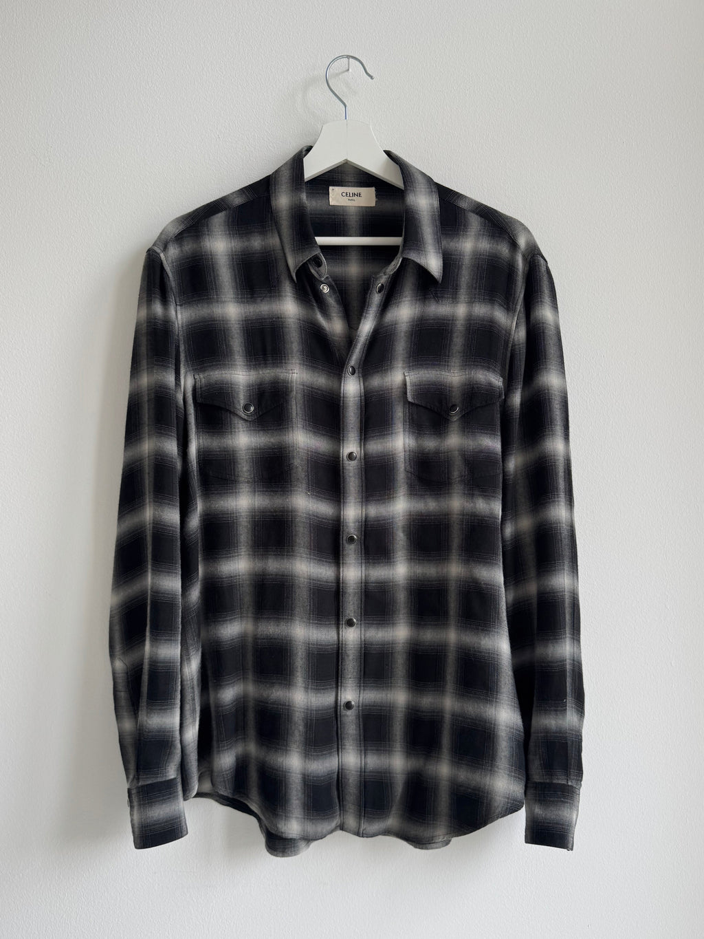 CELINE BUTTON UP FLANNEL