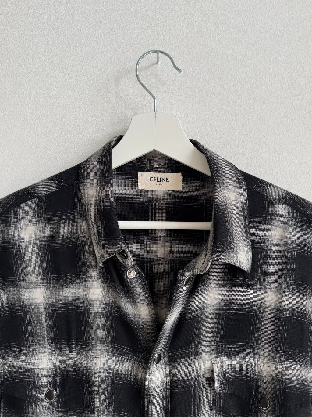 CELINE BUTTON UP FLANNEL