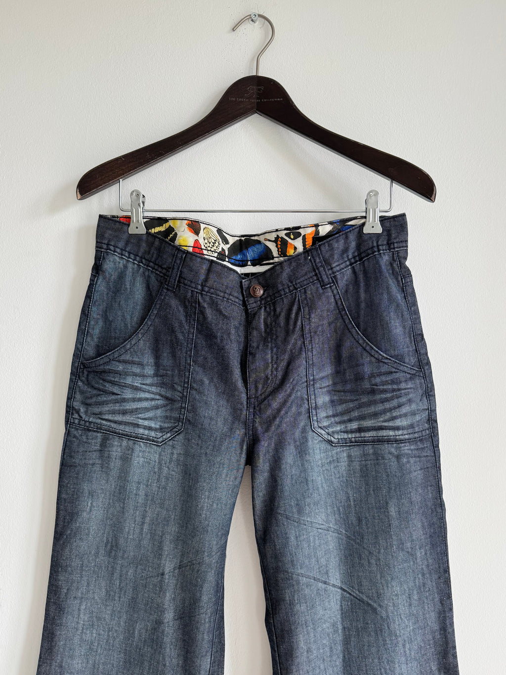 LEVI`S X DAMIEN HIRST FLARE/BOOTCUT PANTS
