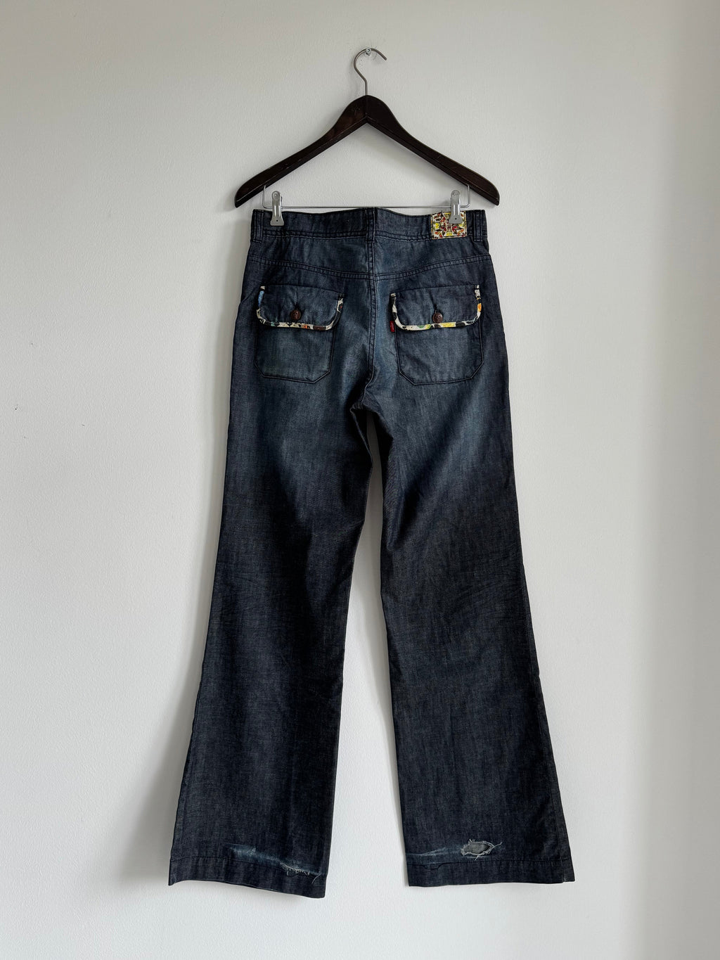 LEVI`S X DAMIEN HIRST FLARE/BOOTCUT PANTS