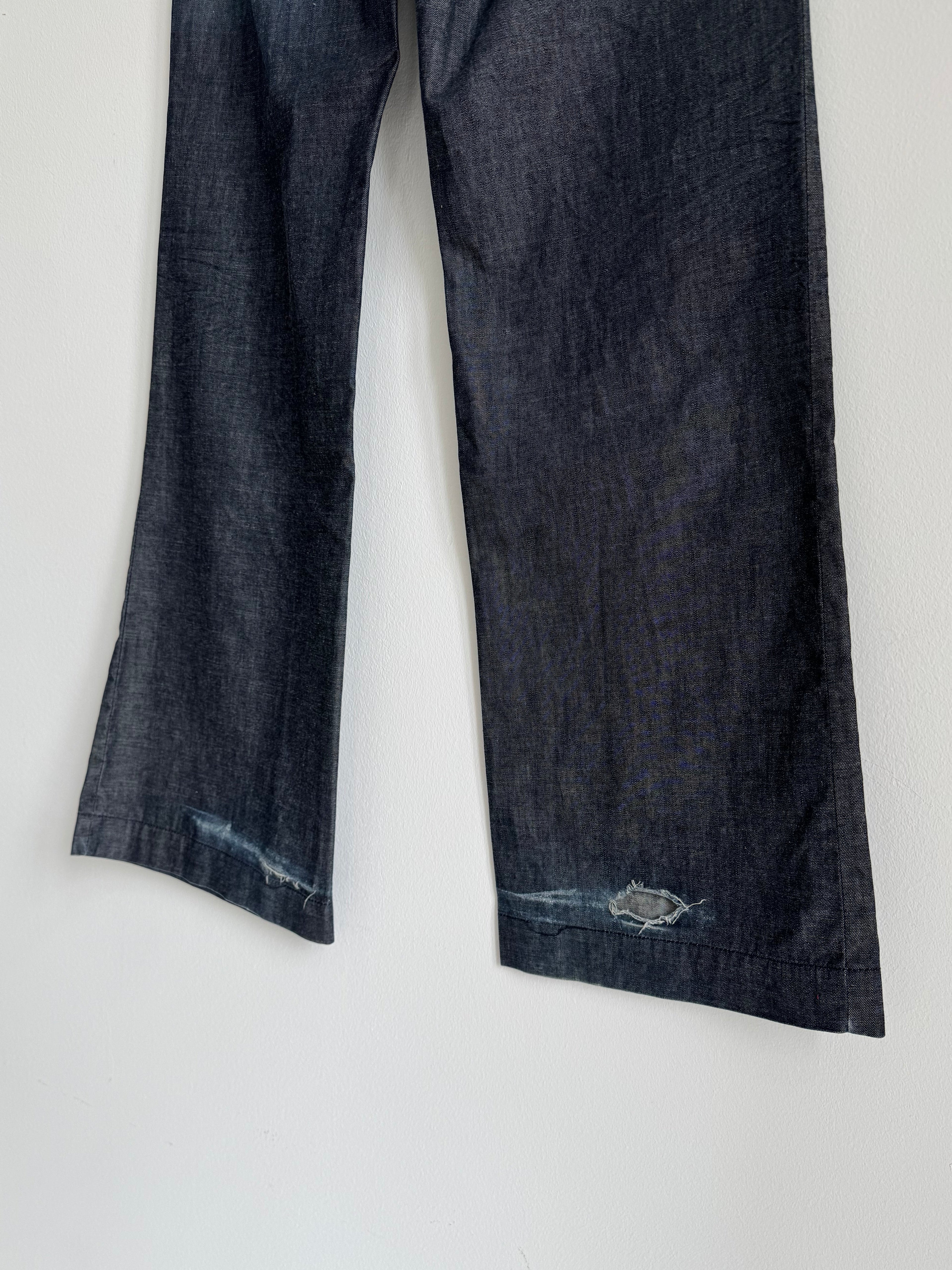 LEVI`S X DAMIEN HIRST FLARE/BOOTCUT PANTS