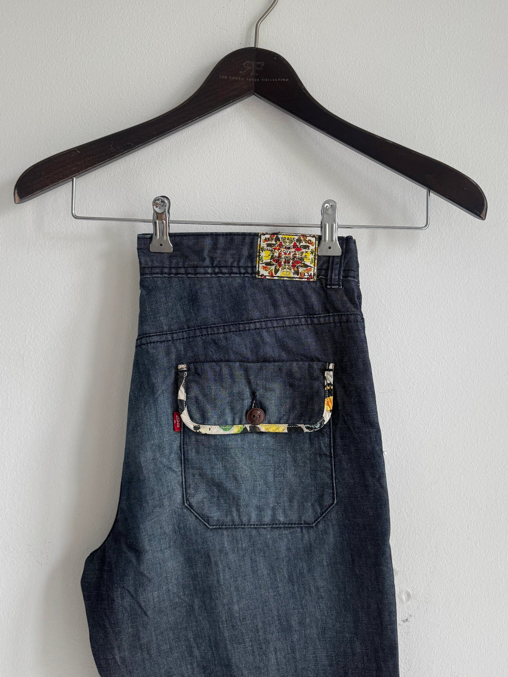 LEVI`S X DAMIEN HIRST FLARE/BOOTCUT PANTS