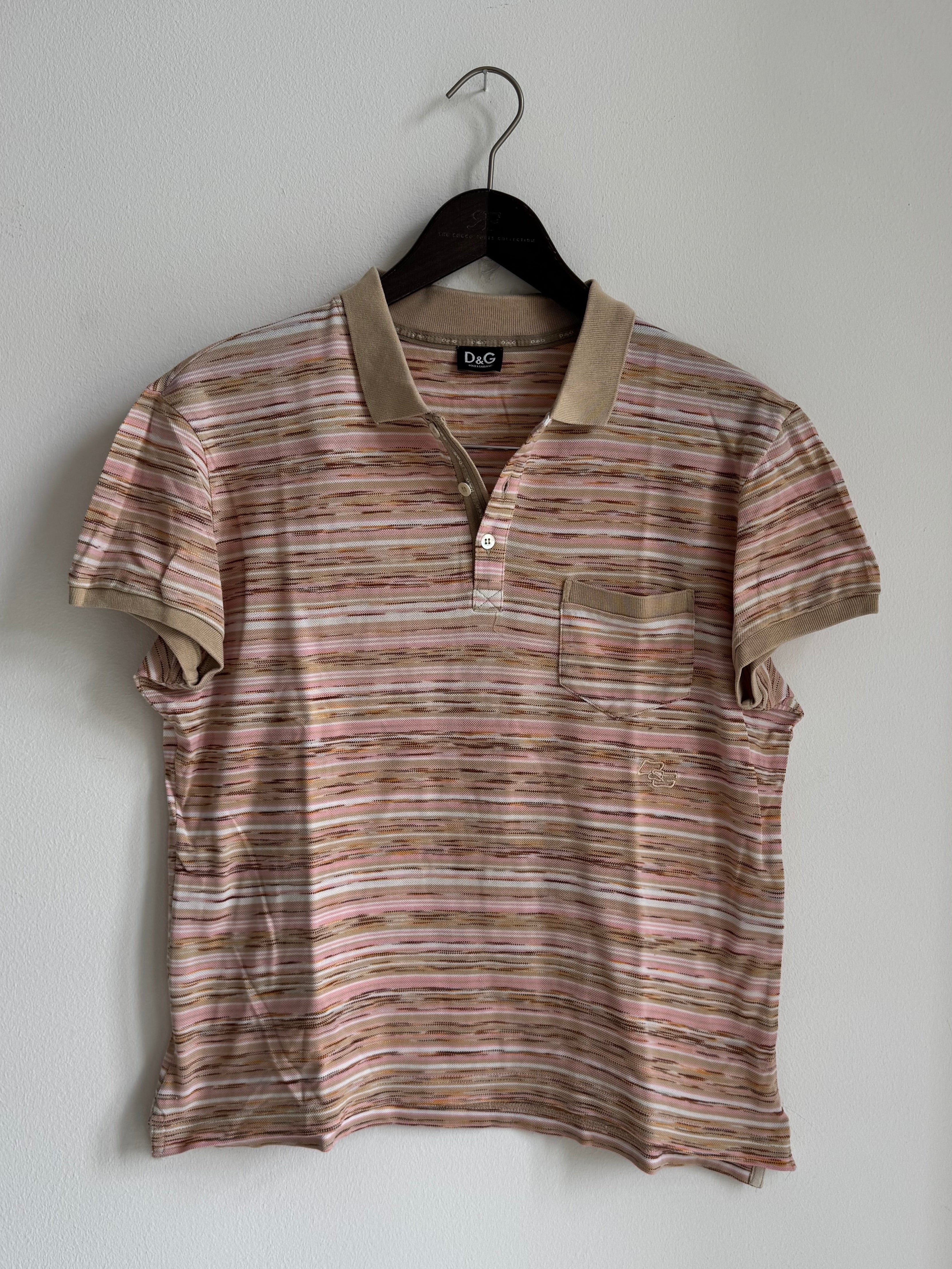 VINTAGE D&G "MULTICOLOR" POLO SHIRT