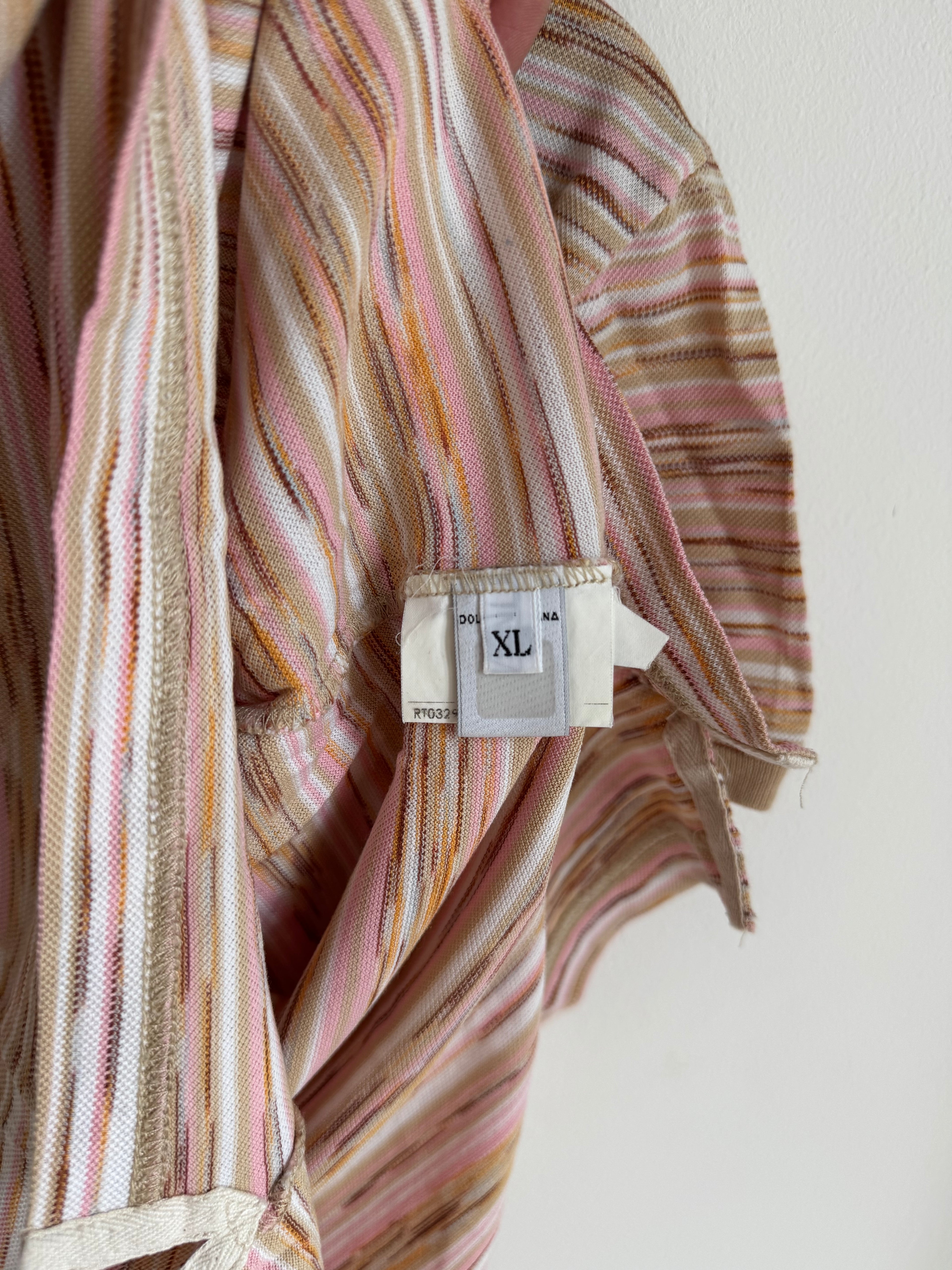 VINTAGE D&G "MULTICOLOR" POLO SHIRT