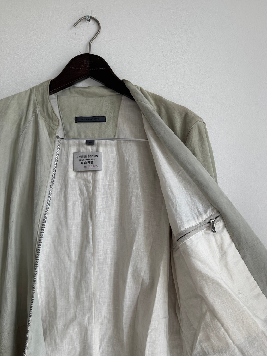 JOHN VARVATOS "LIMITED EDITION" SUEDE COAT