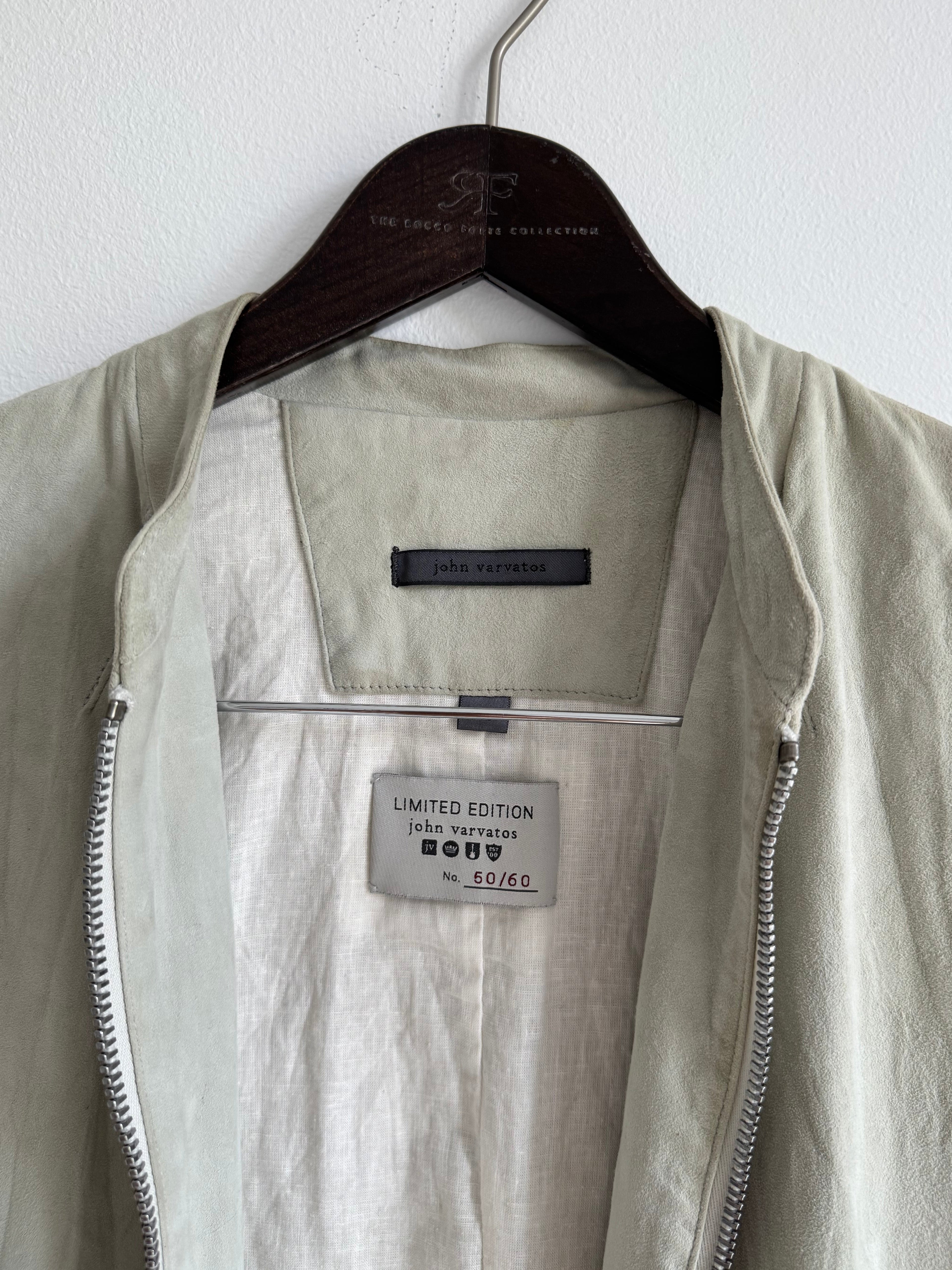 JOHN VARVATOS "LIMITED EDITION" SUEDE COAT
