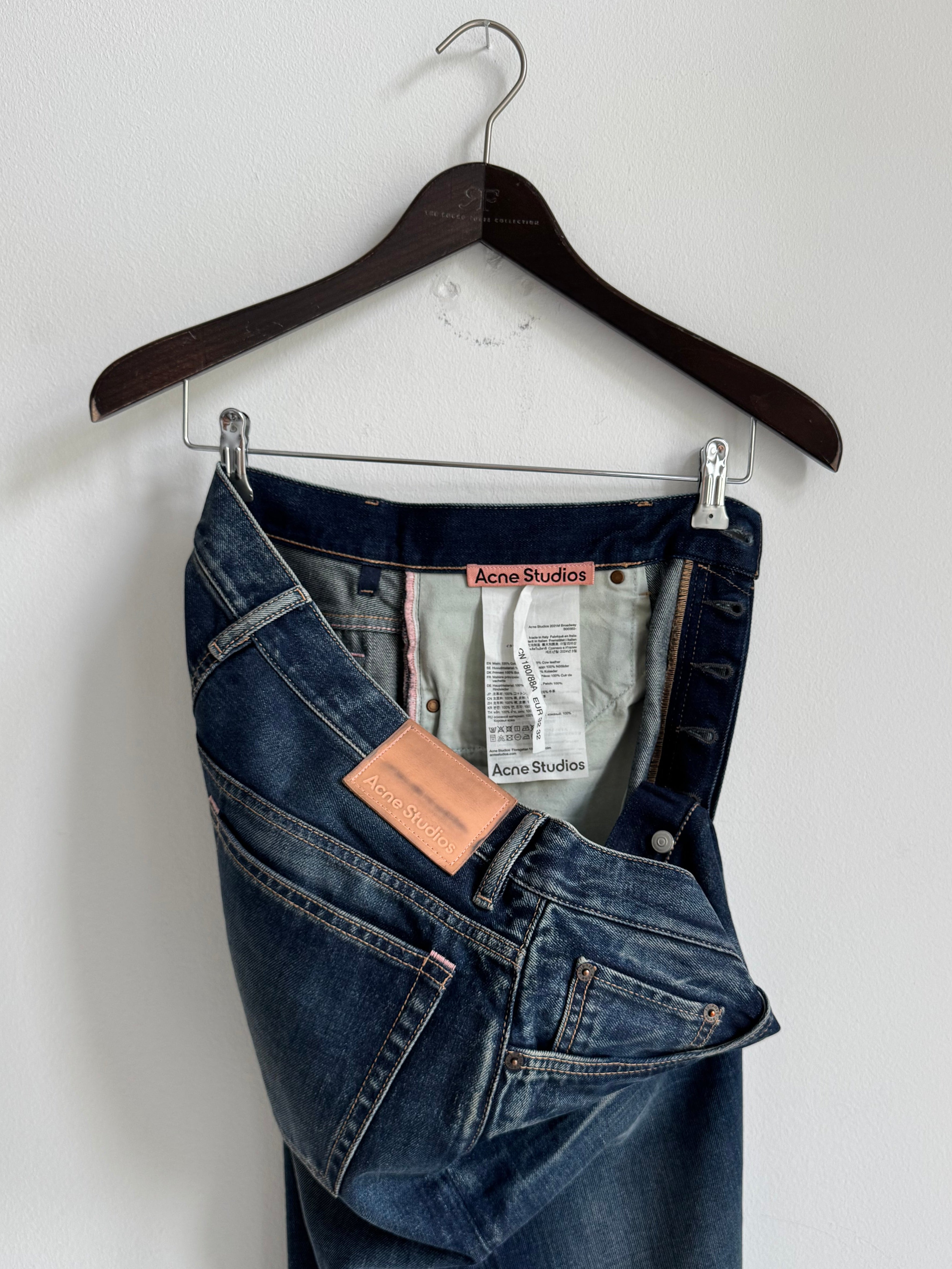 ACNE STUDIOS 2021M BROADWAY JEANS