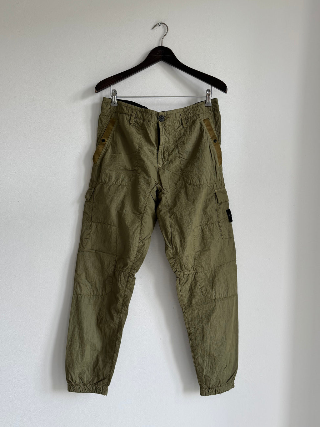 STONE ISLAND NYLON PANTS