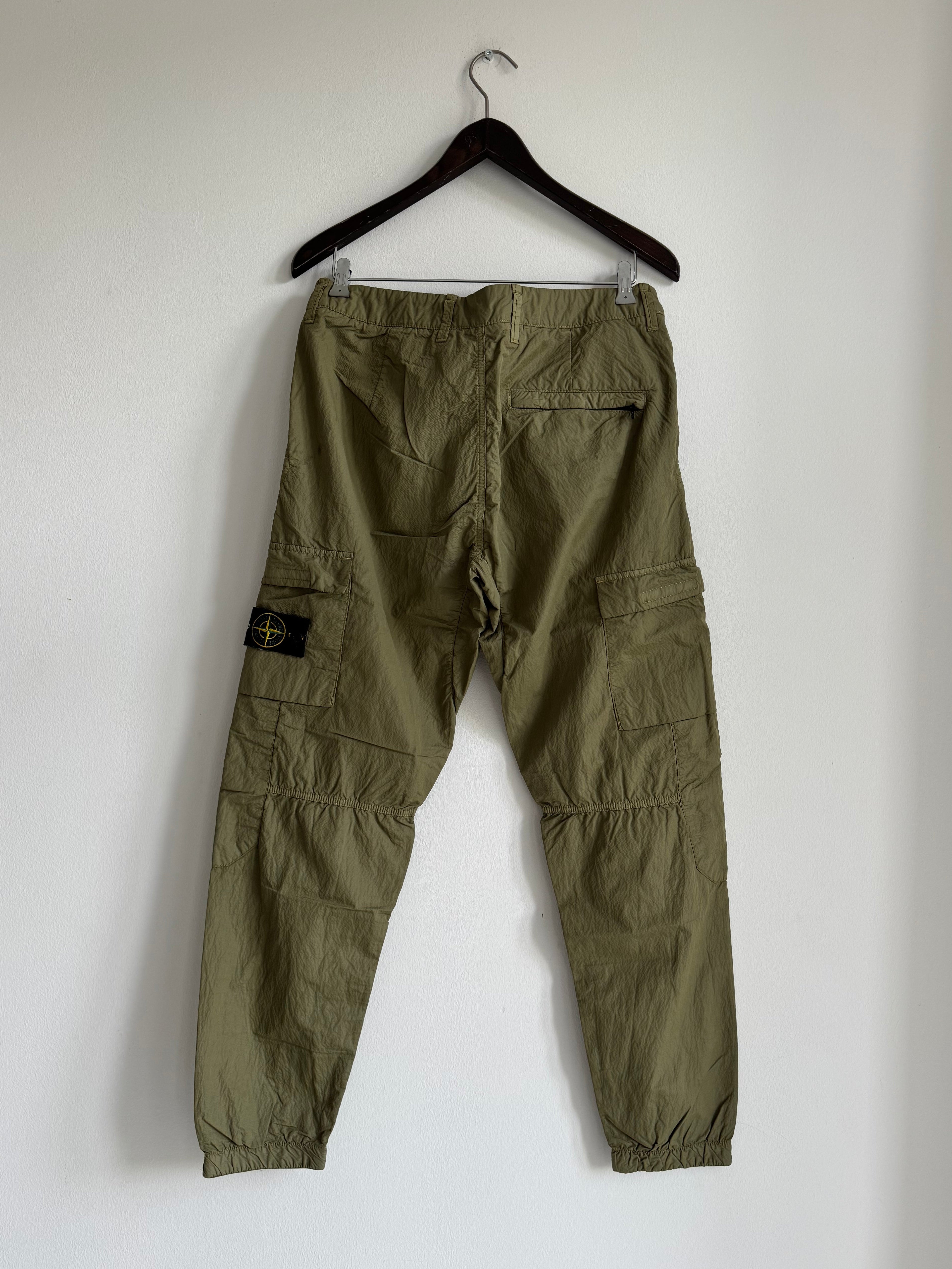 STONE ISLAND NYLON PANTS
