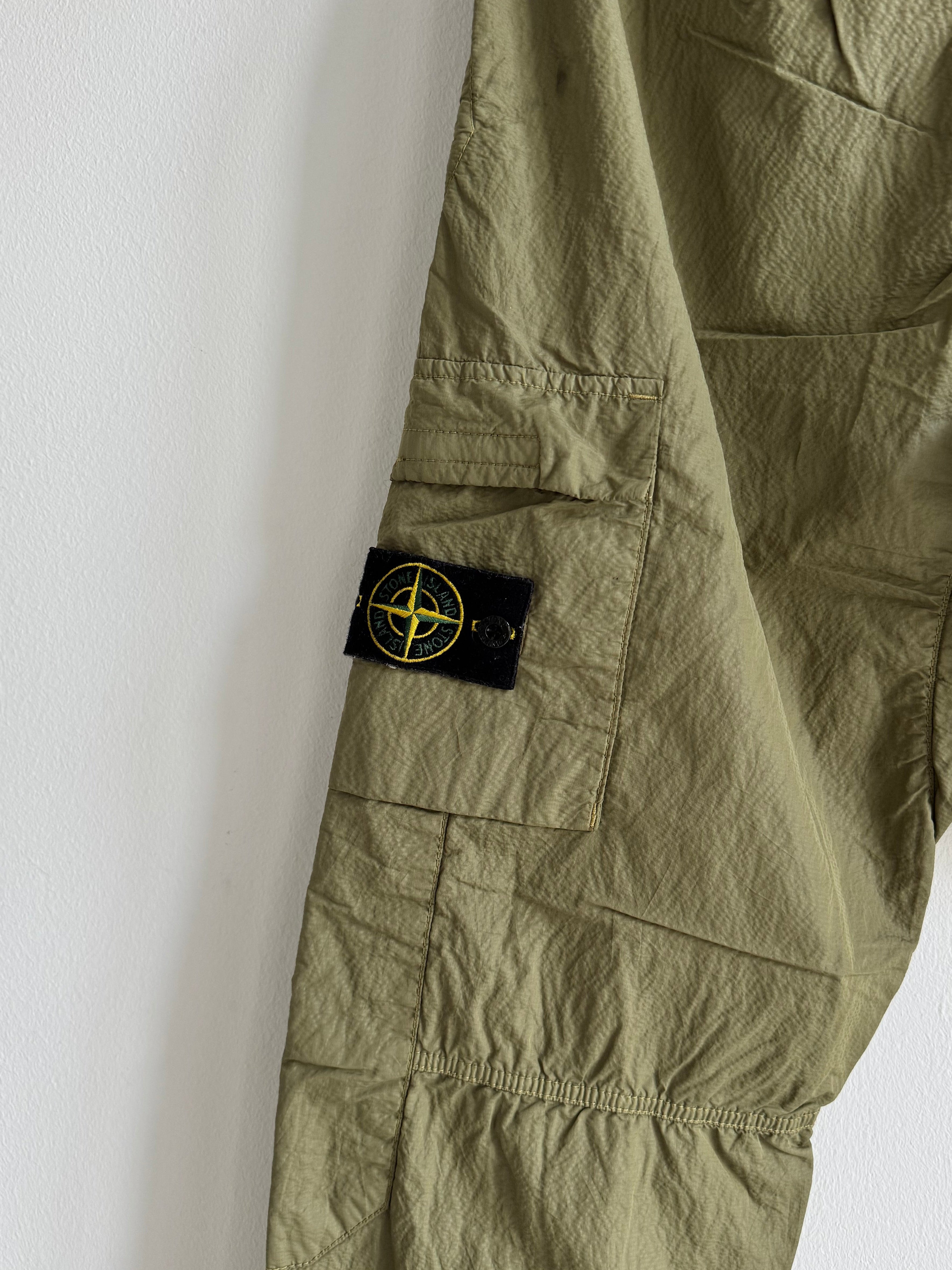 STONE ISLAND NYLON PANTS