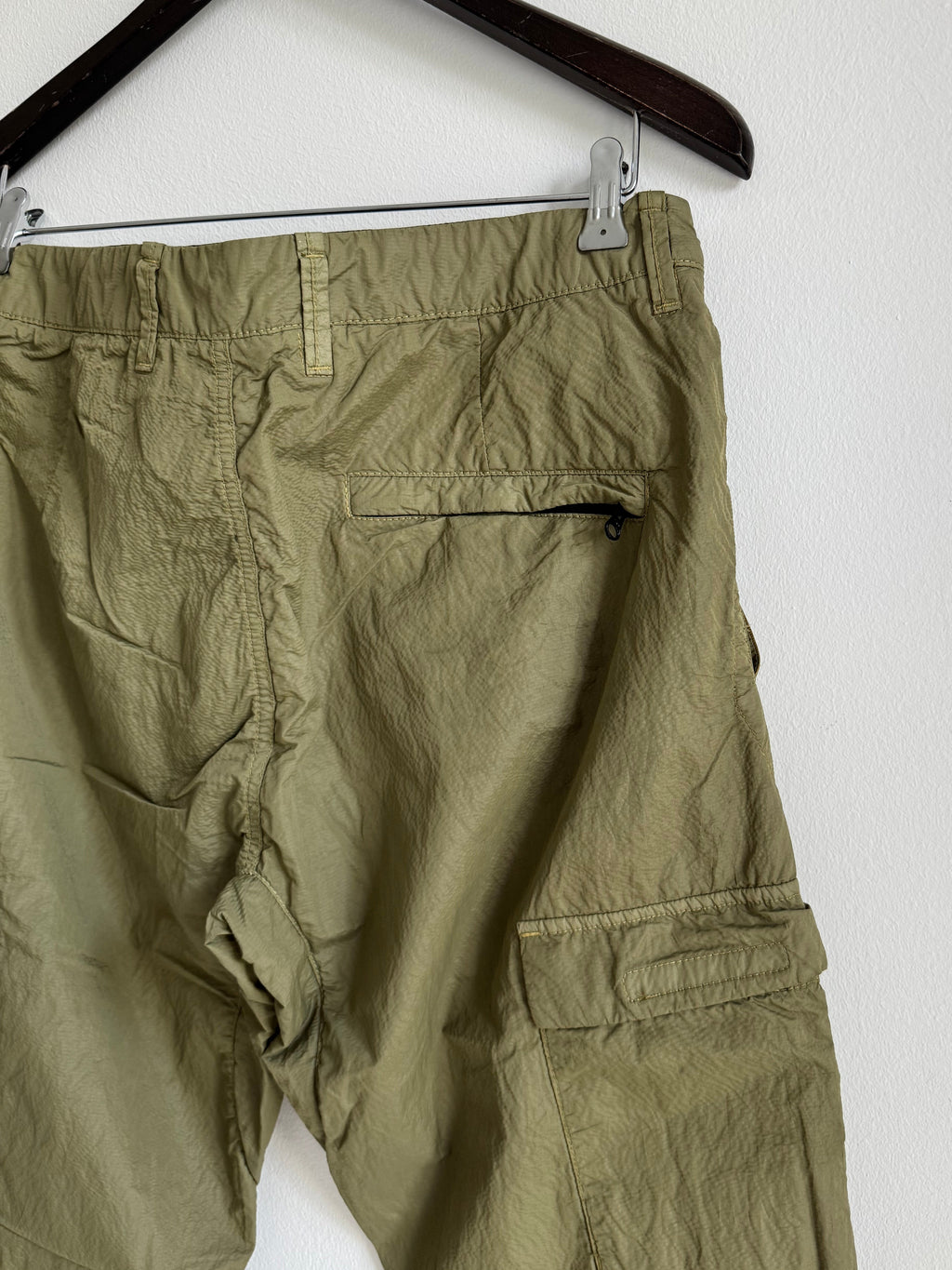 STONE ISLAND NYLON PANTS