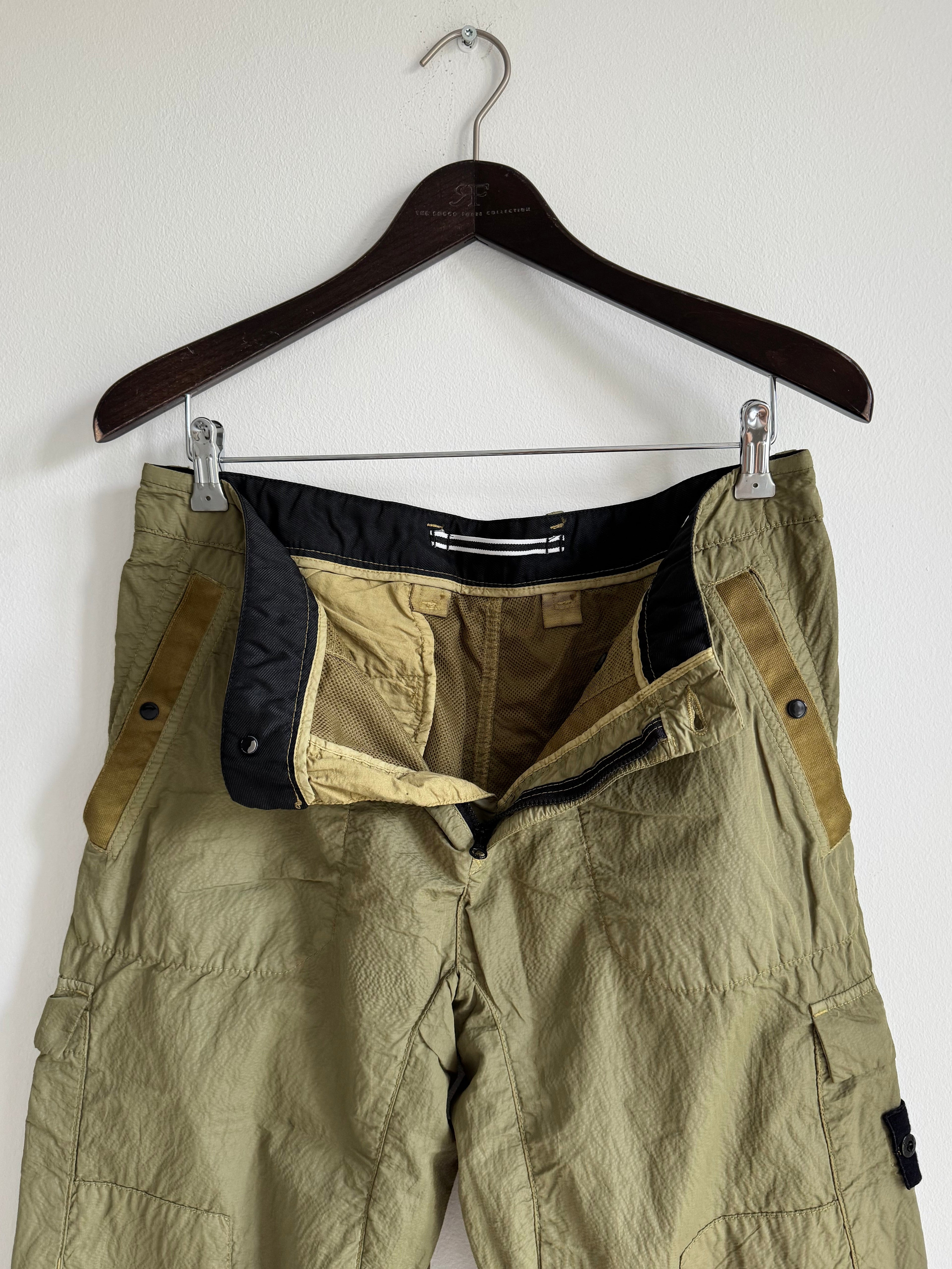 STONE ISLAND NYLON PANTS