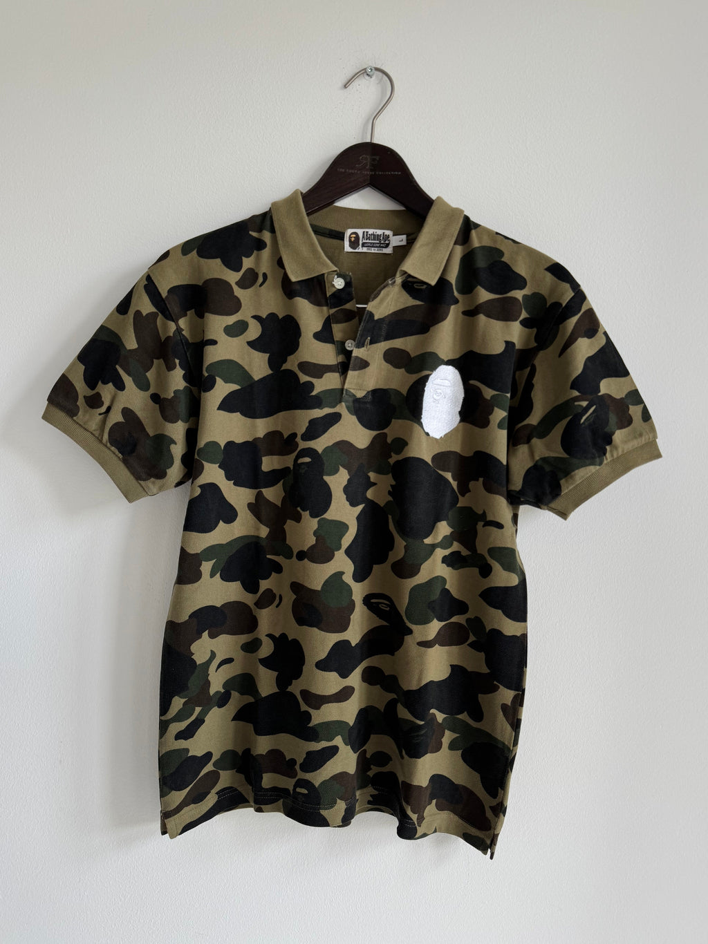 BAPE MONOGRAM POLO SHIRT