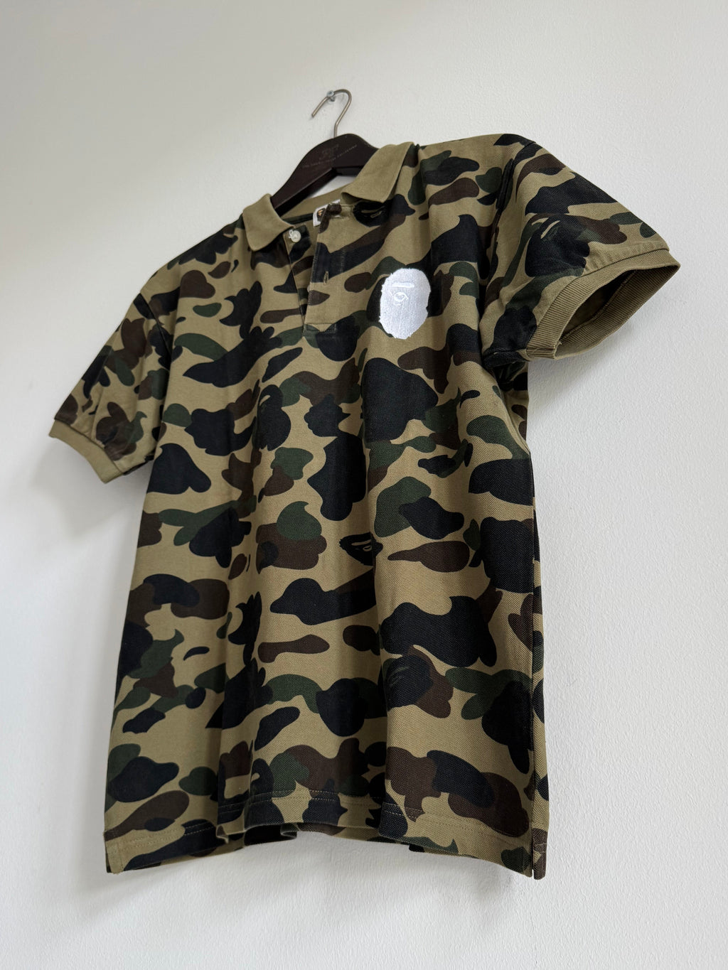 BAPE MONOGRAM POLO SHIRT