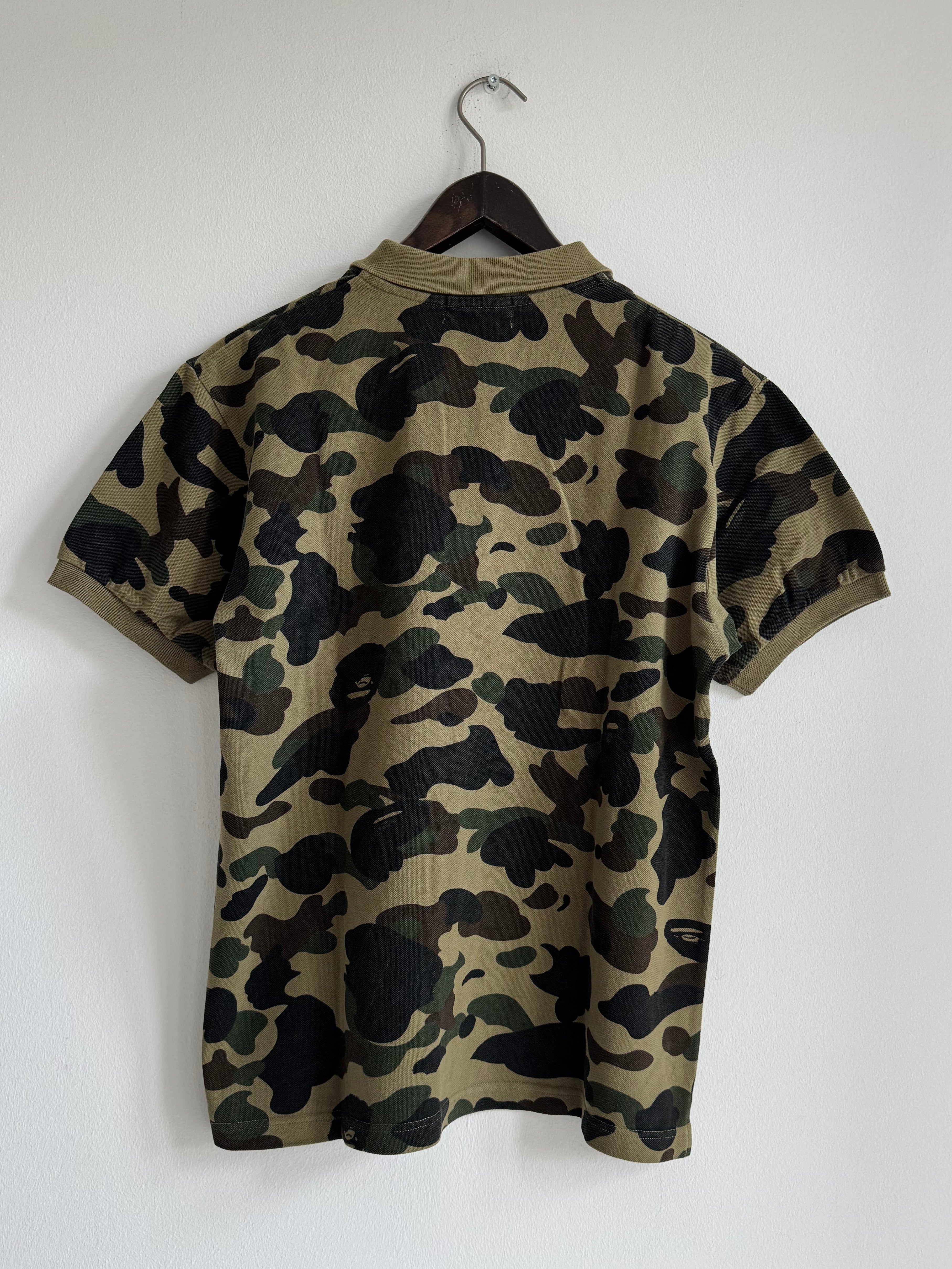 BAPE MONOGRAM POLO SHIRT
