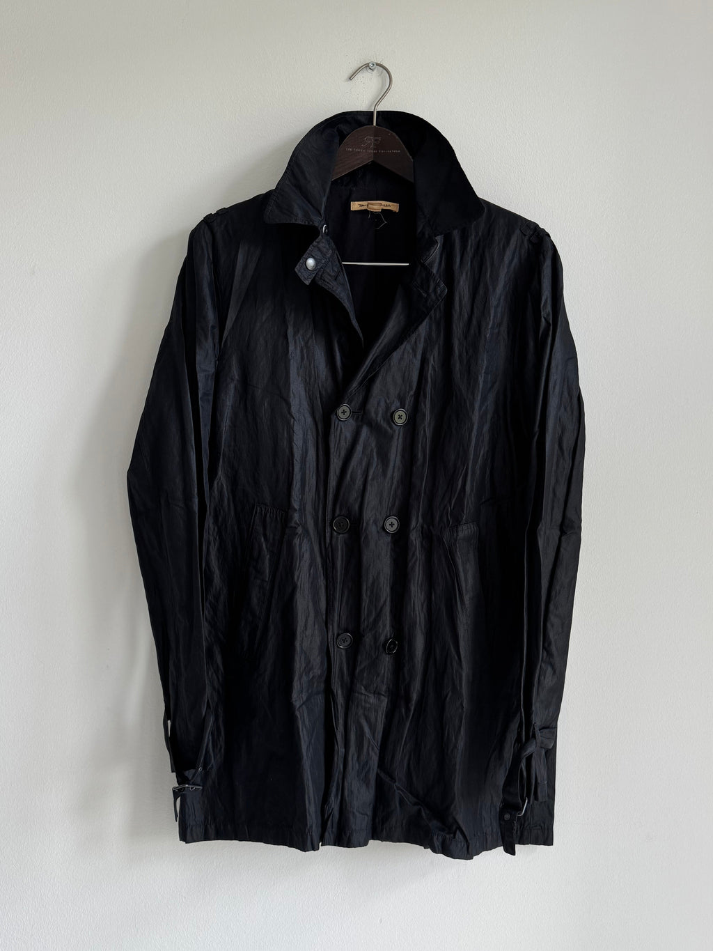 JOHN VARVATOS FACTORY WRINKLED COAT
