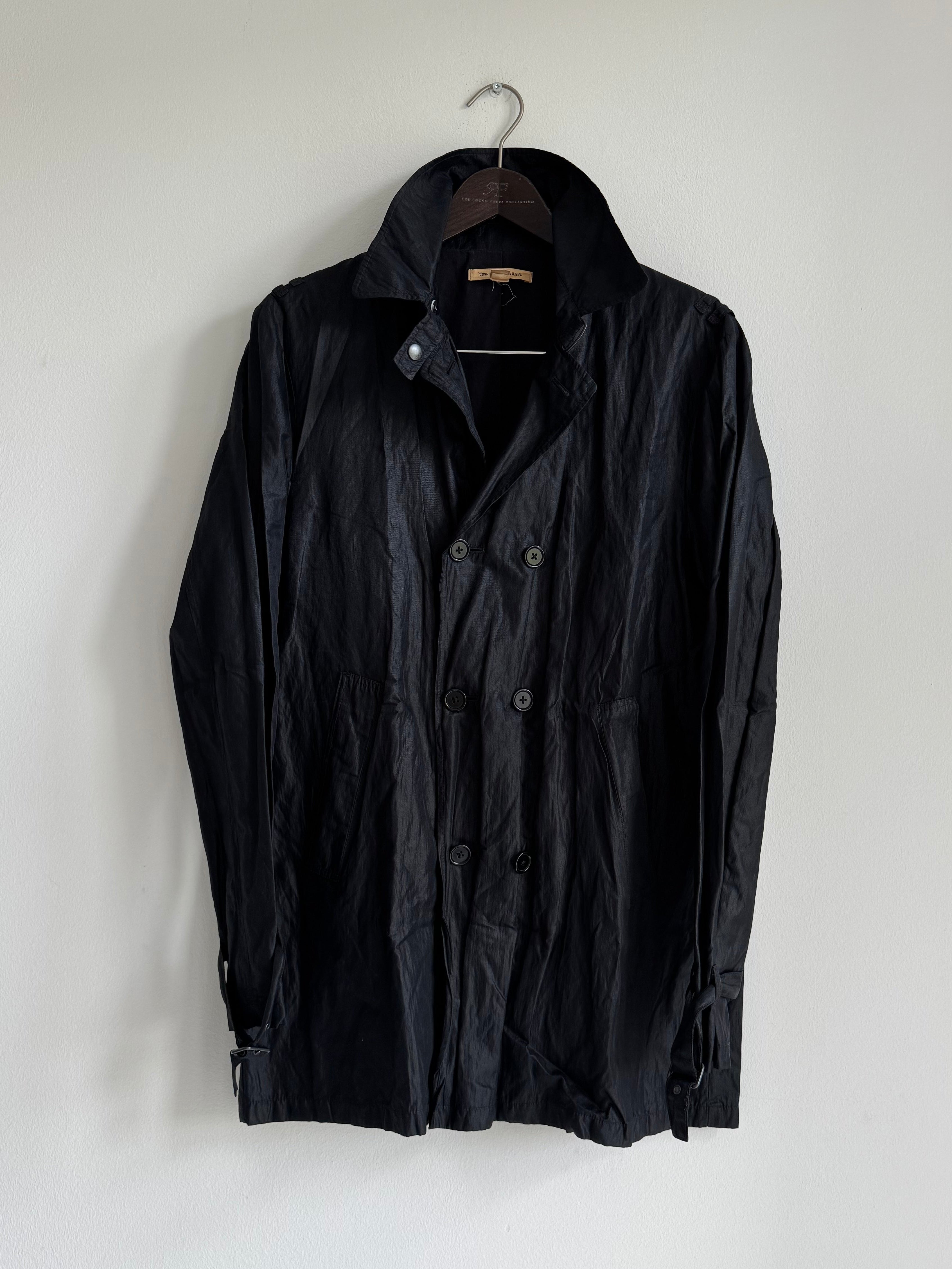 JOHN VARVATOS FACTORY WRINKLED COAT
