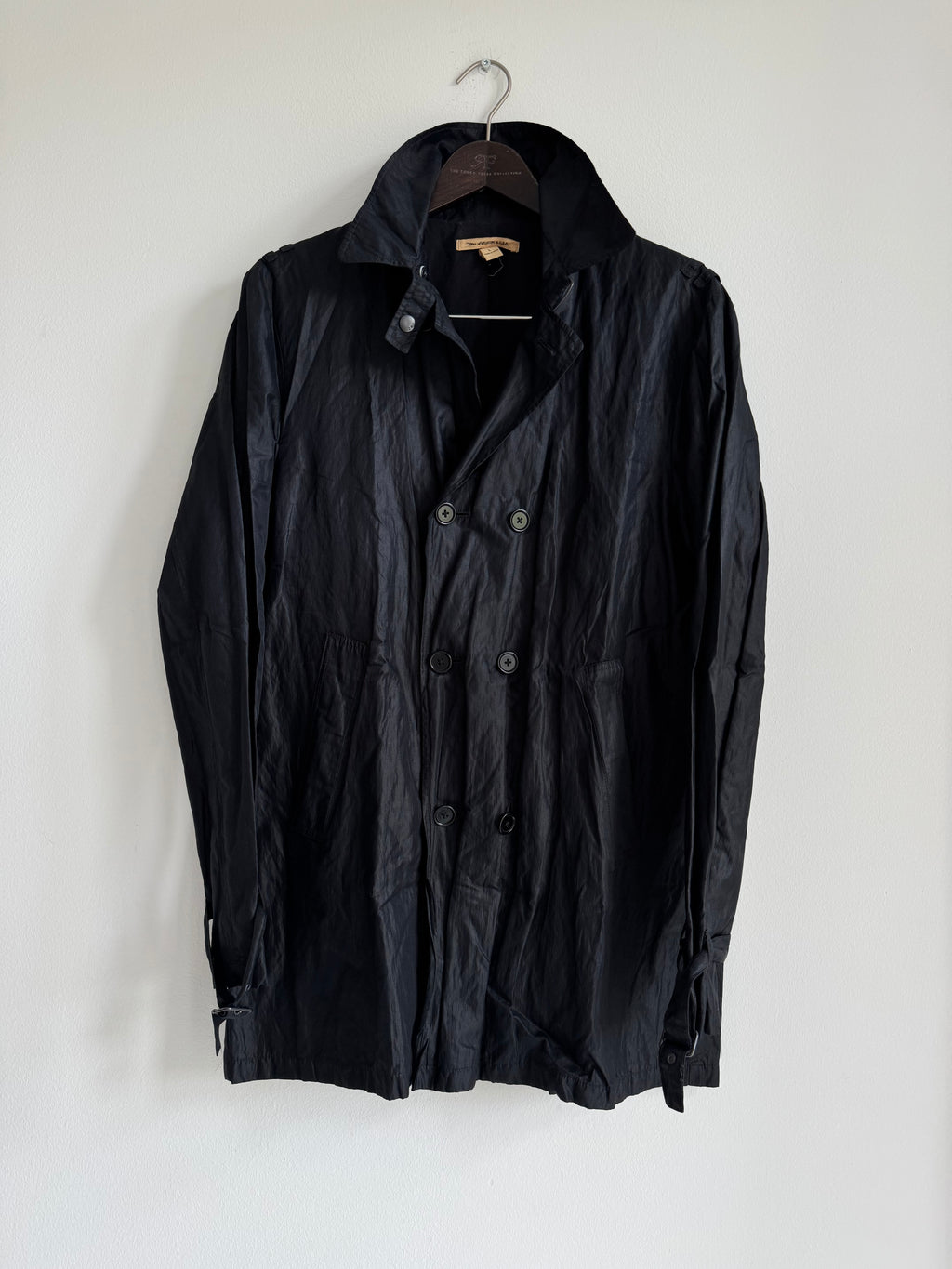 JOHN VARVATOS FACTORY WRINKLED COAT