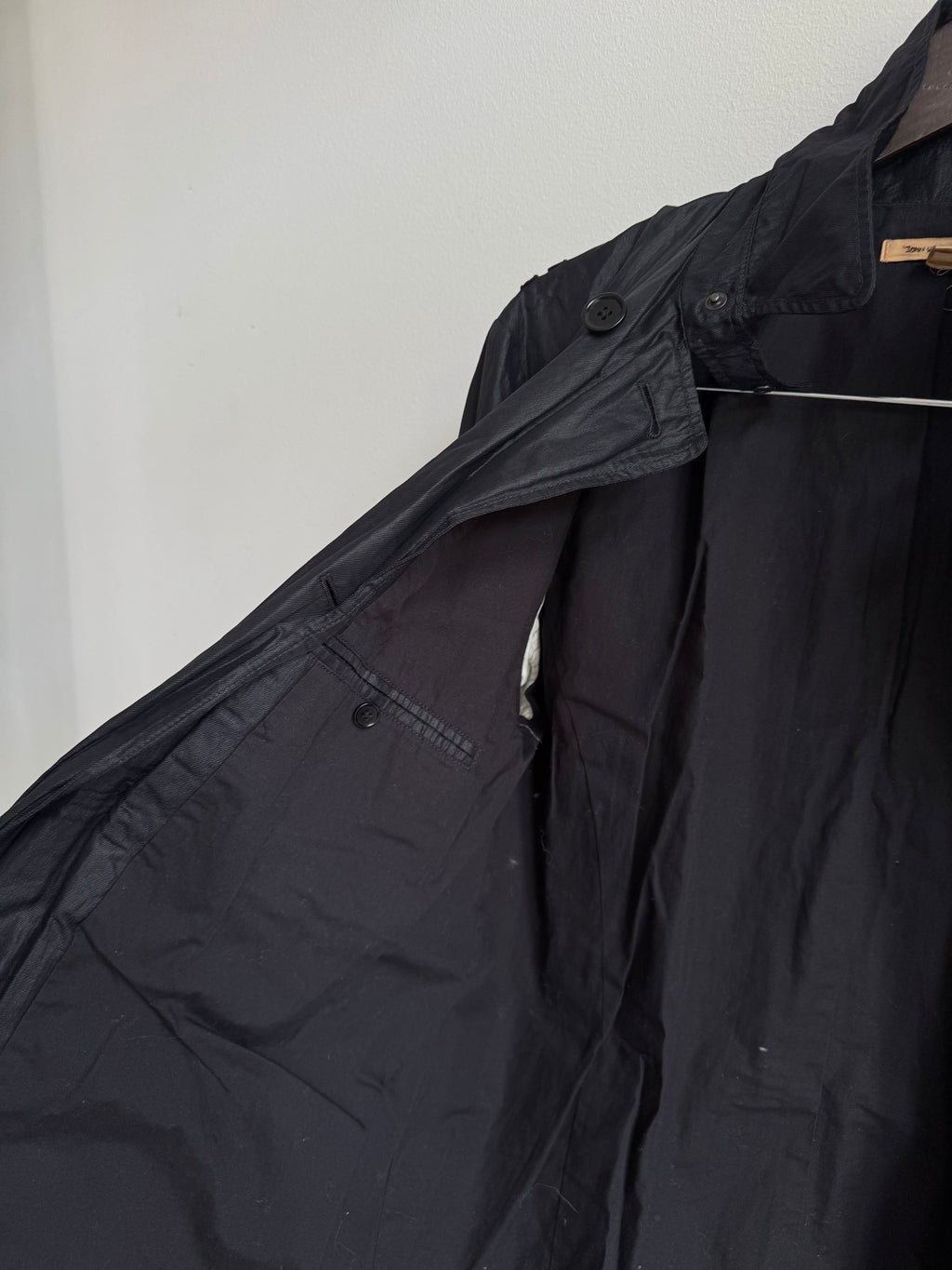 JOHN VARVATOS FACTORY WRINKLED COAT