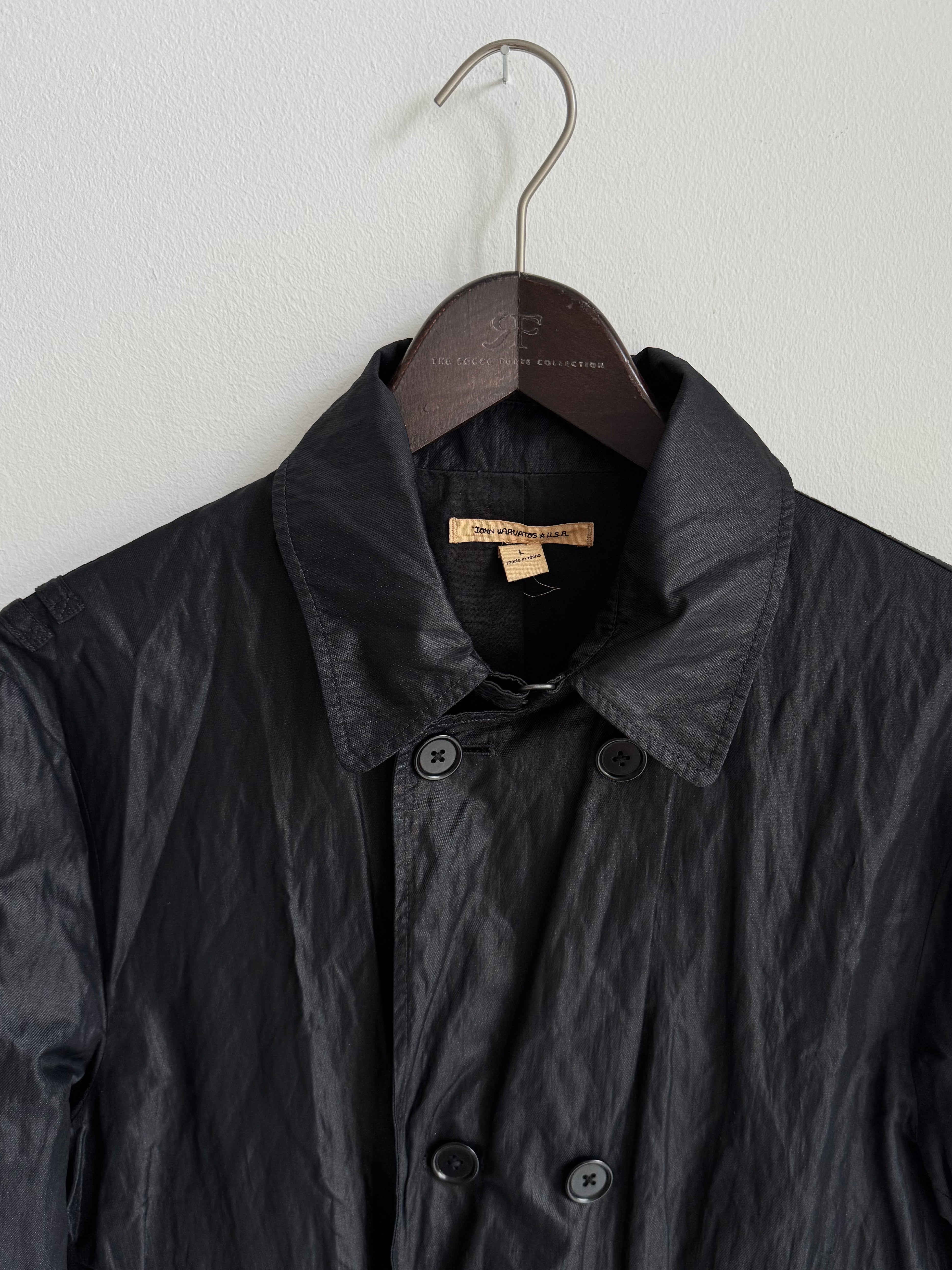 JOHN VARVATOS FACTORY WRINKLED COAT