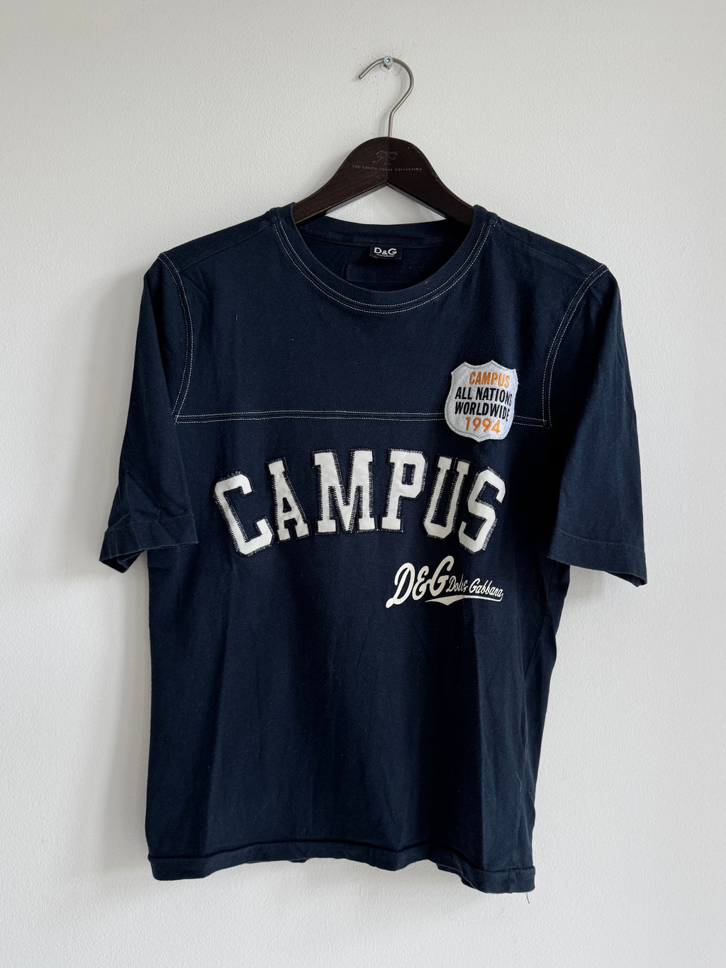VINTAGE D&G "CAMPUS" TEE