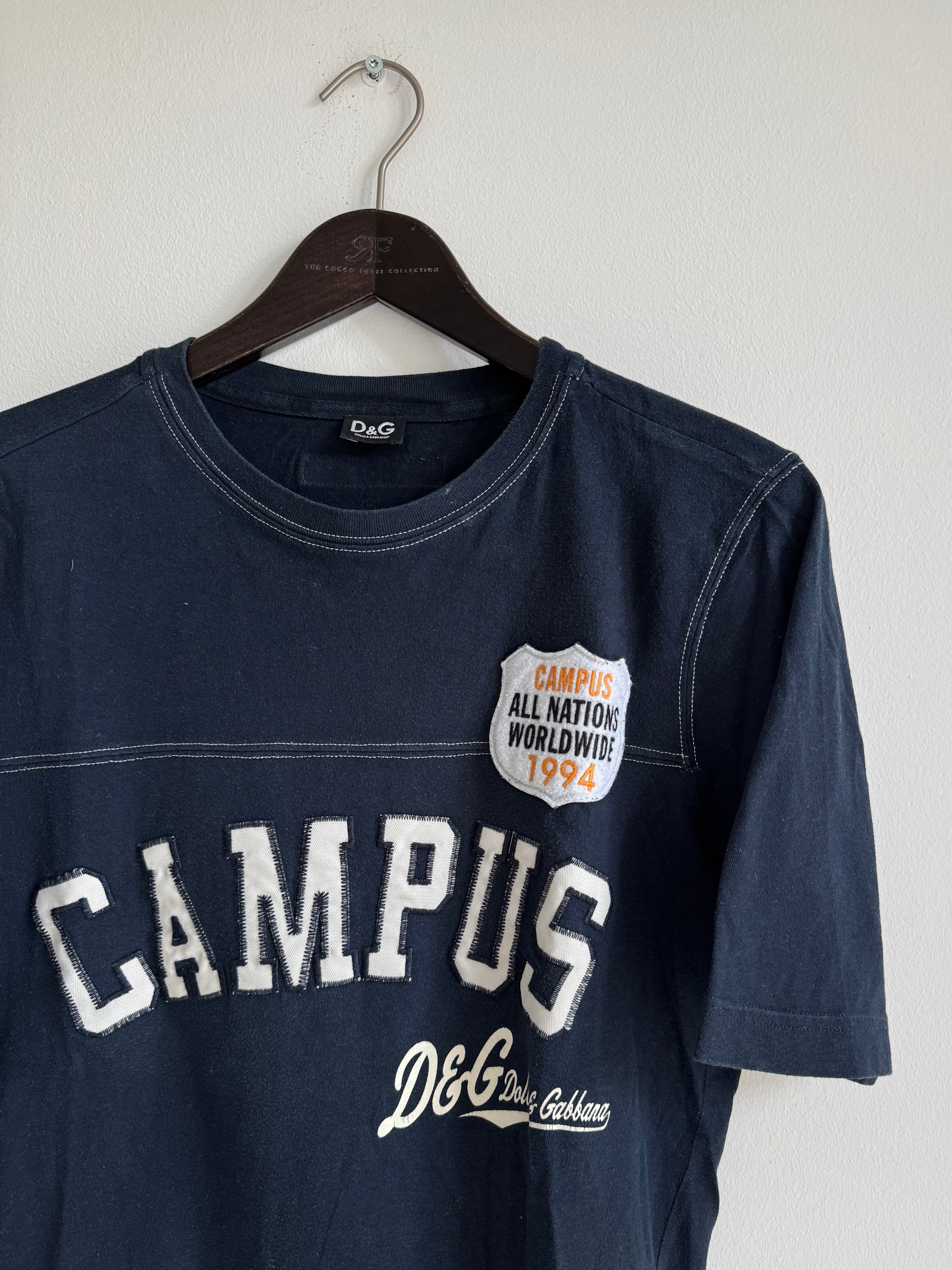 VINTAGE D&G "CAMPUS" TEE