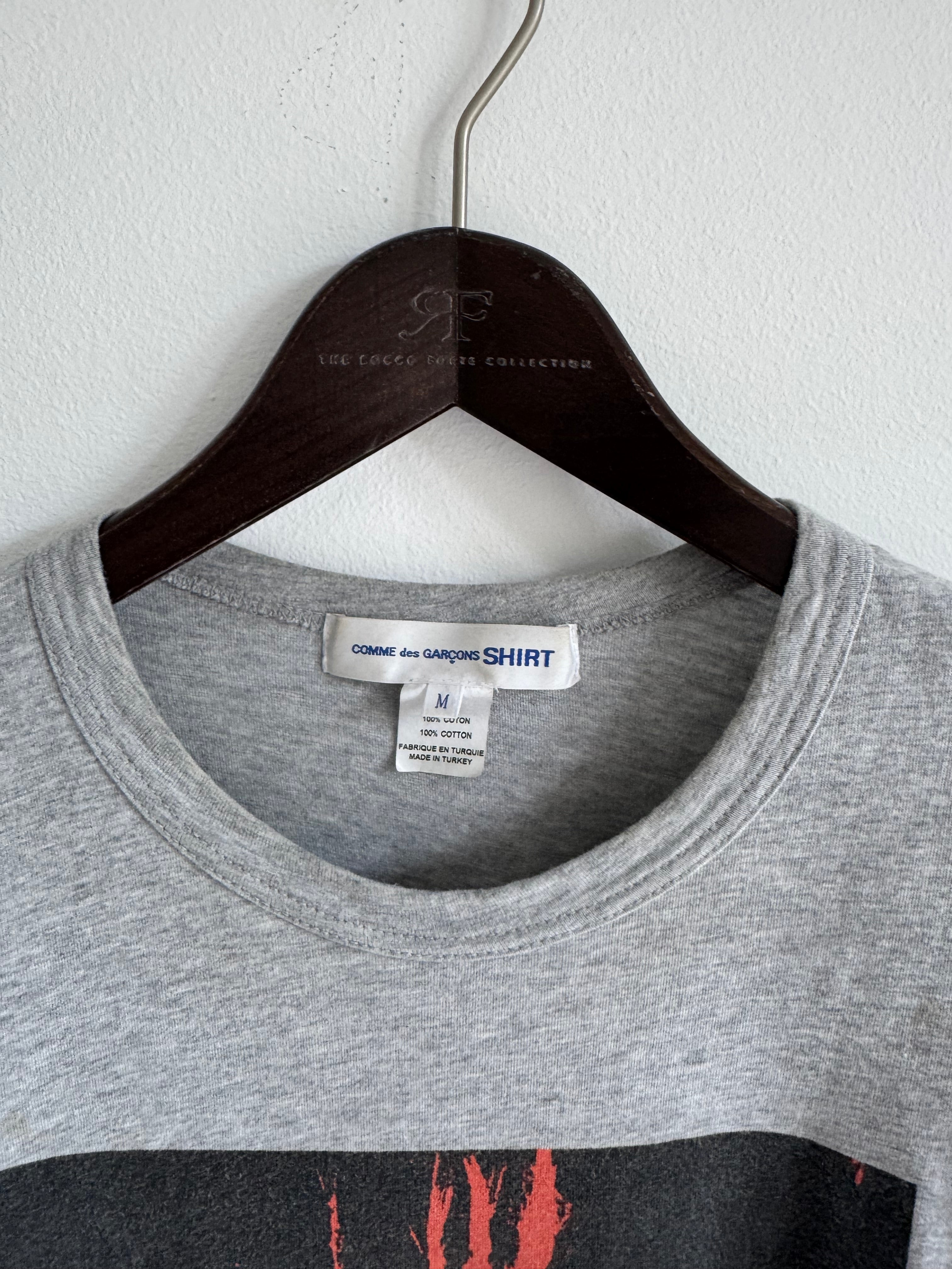 COMME DES GARCONS "ANDY WARHOL" GRAPHIC TEE