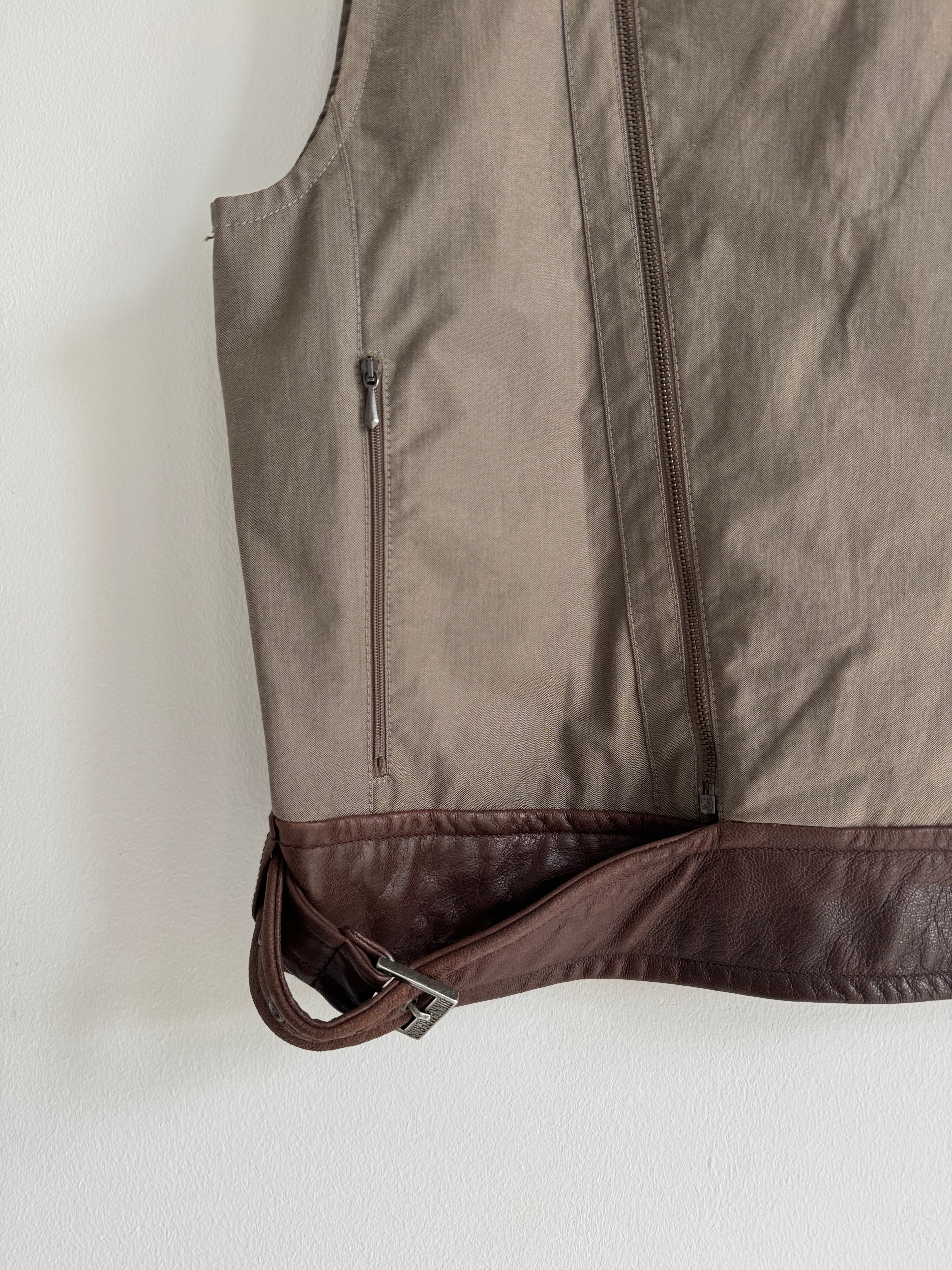 BIKKEMBERGS ASYMETRICAL VEST