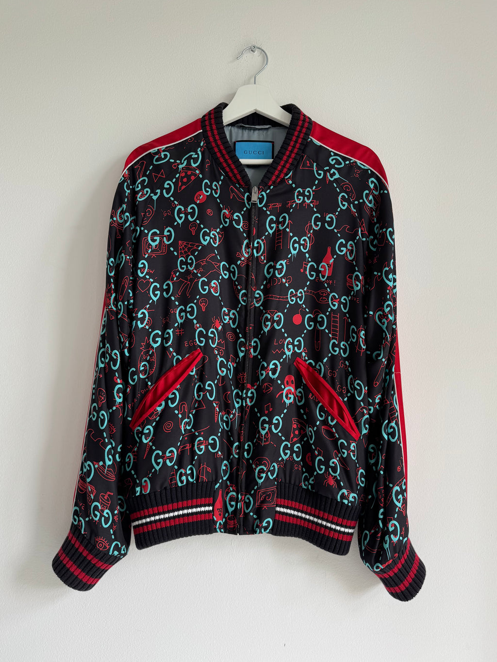 GUCCI GHOST BOMBER JACKET