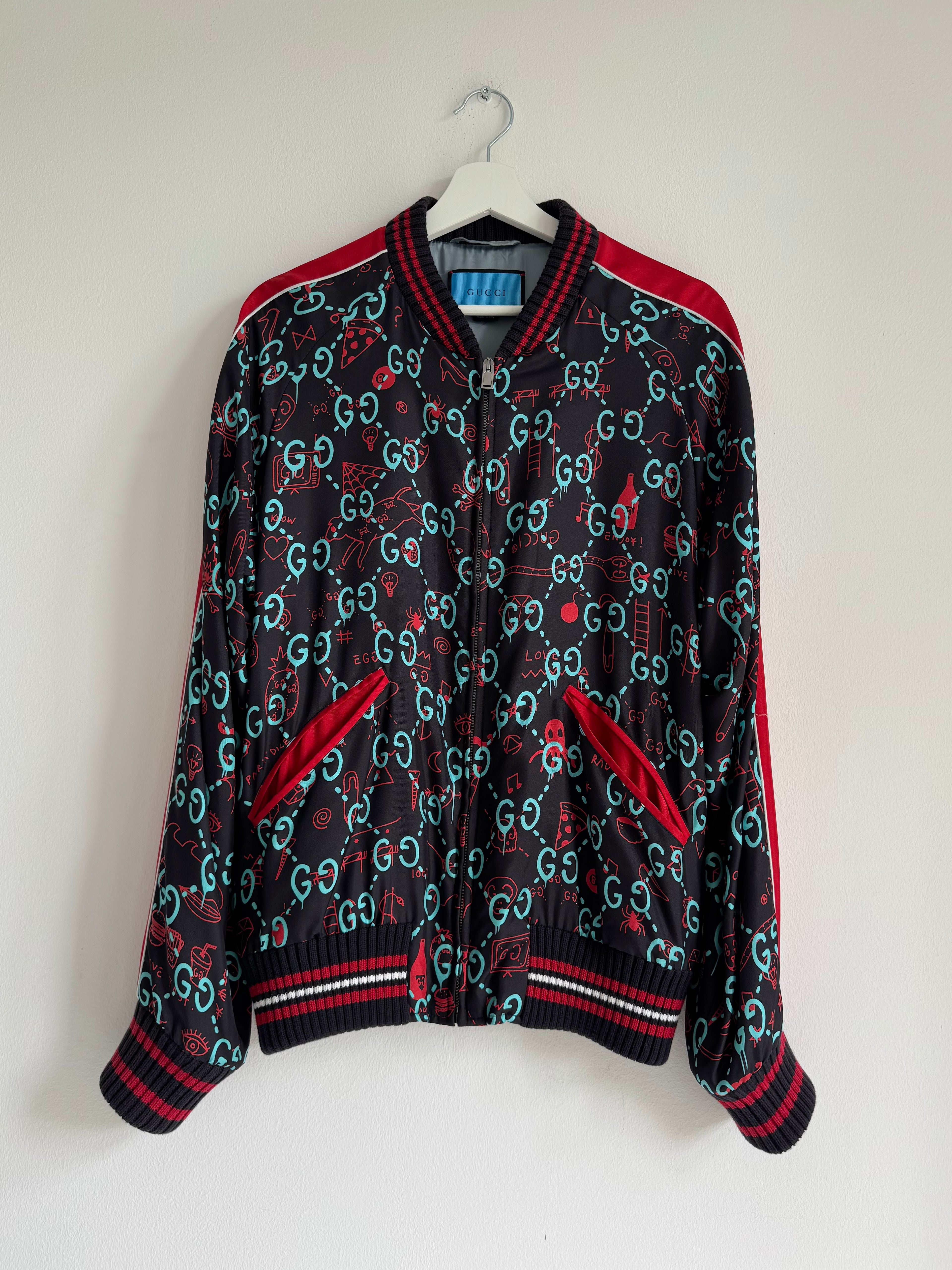 GUCCI GHOST BOMBER JACKET