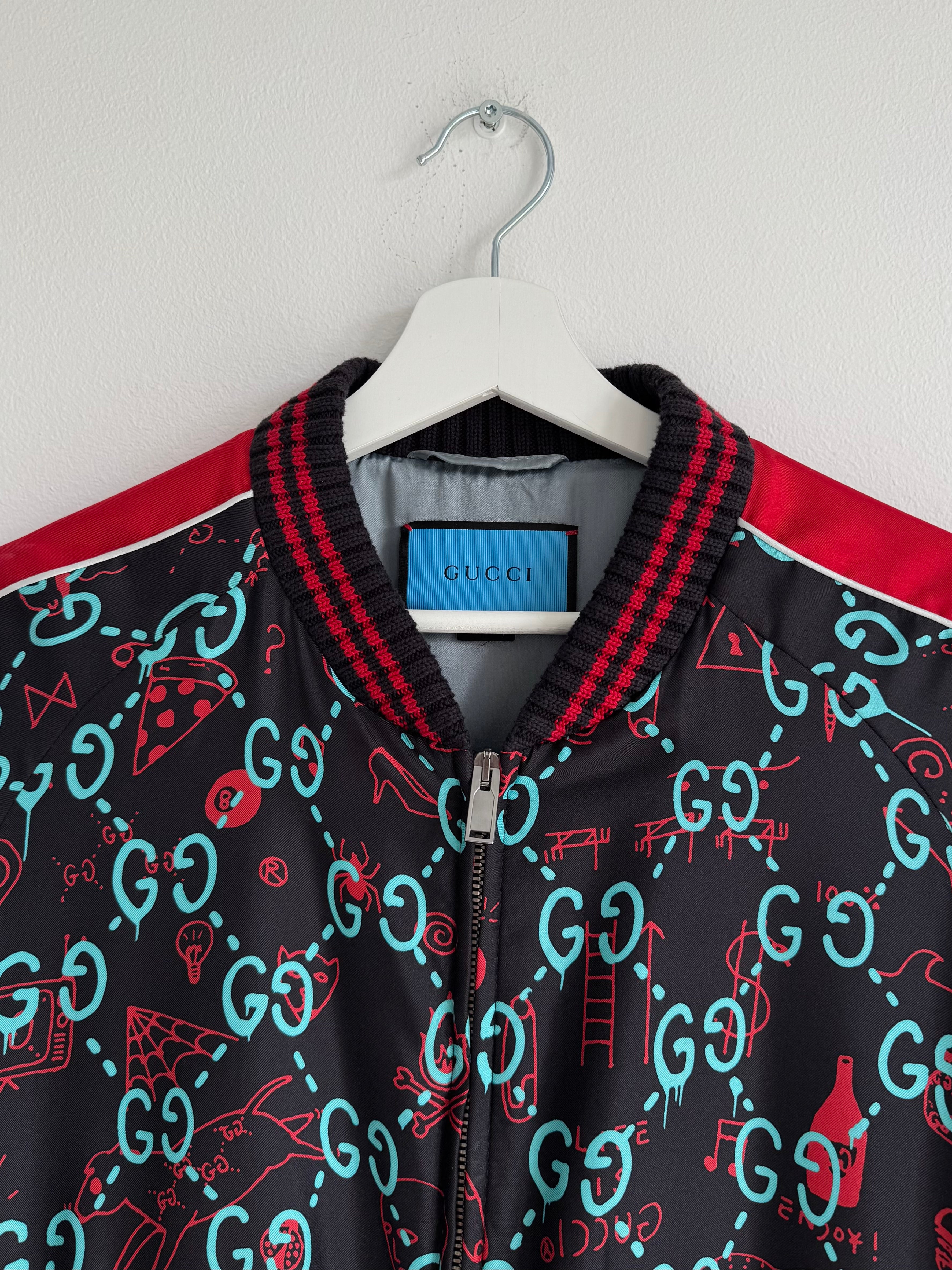 GUCCI GHOST BOMBER JACKET