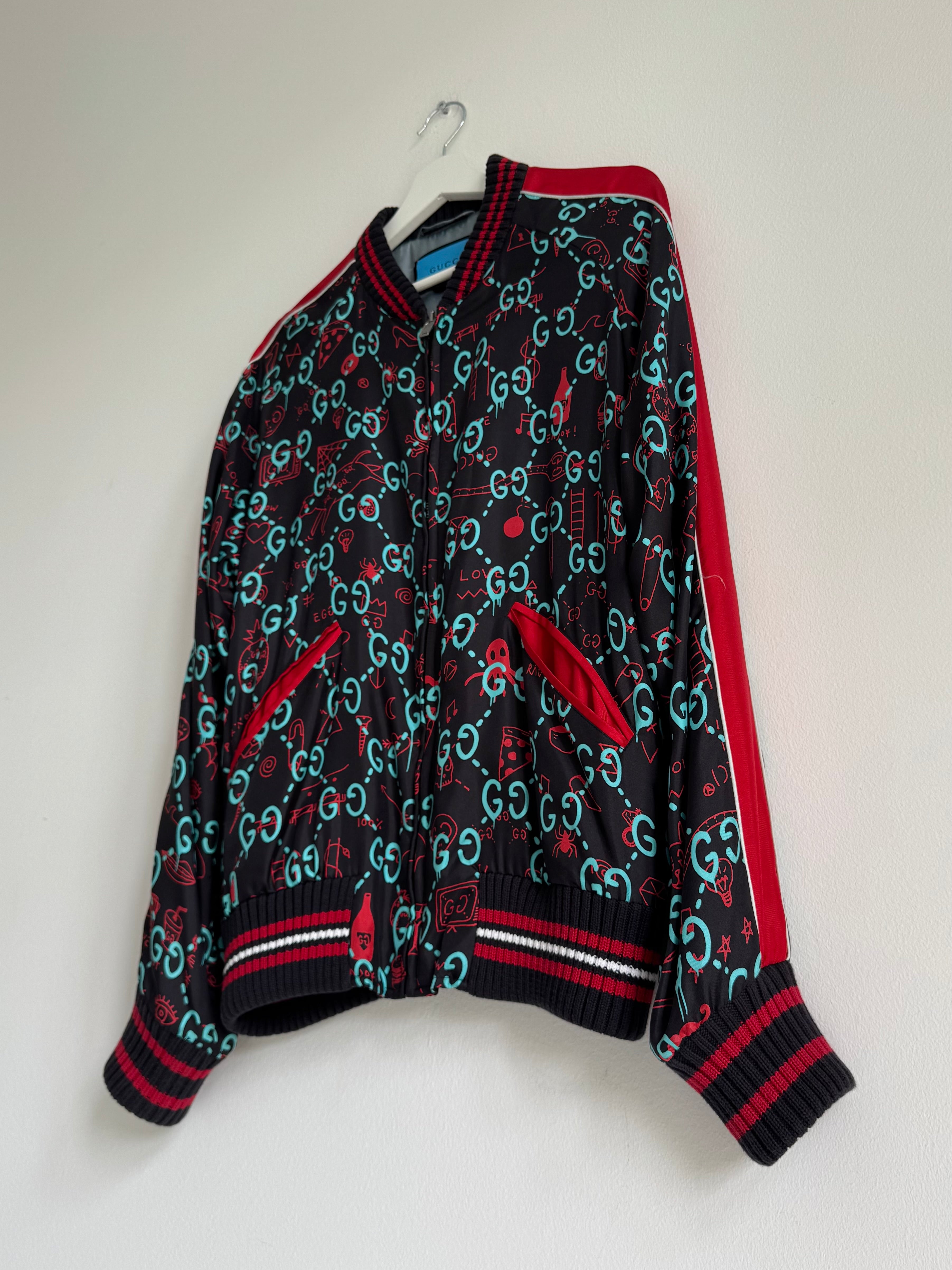 GUCCI GHOST BOMBER JACKET