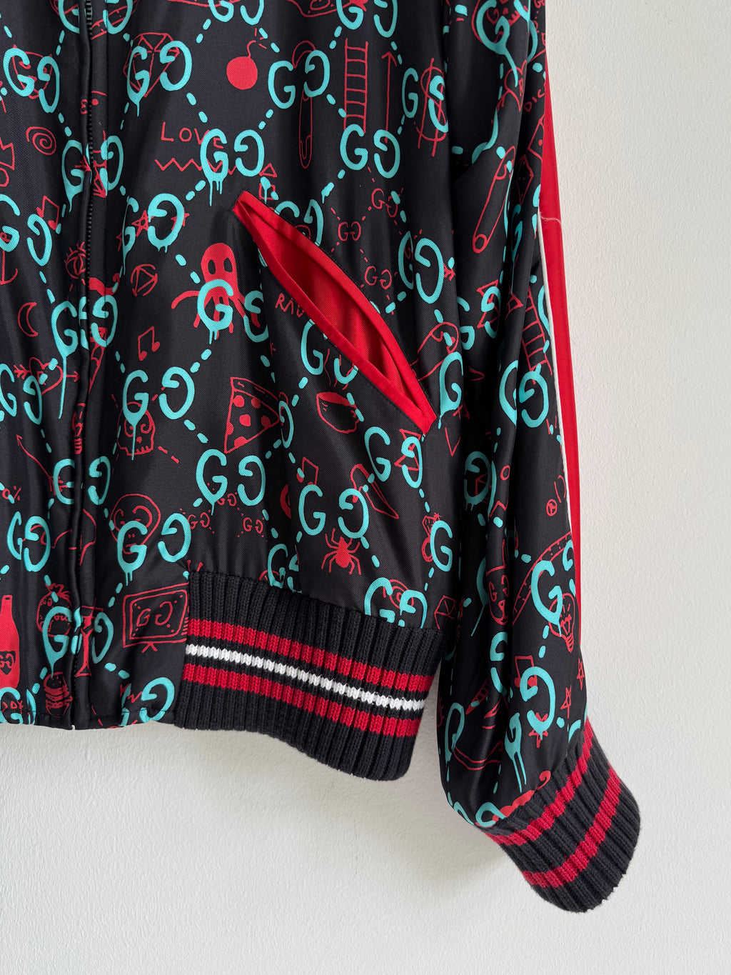 GUCCI GHOST BOMBER JACKET
