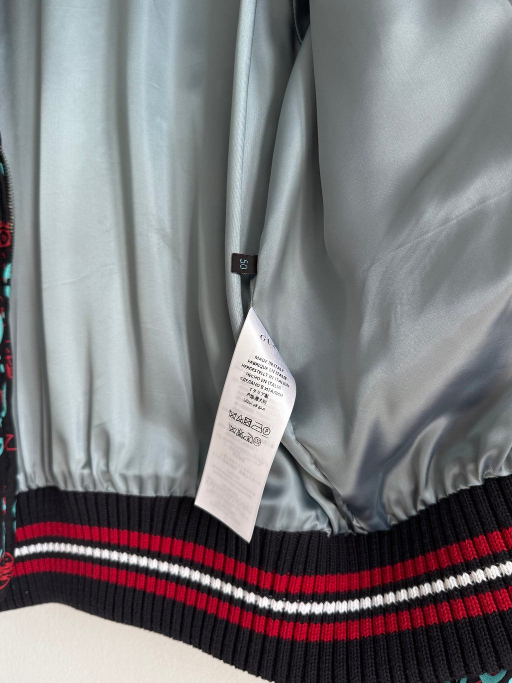 GUCCI GHOST BOMBER JACKET