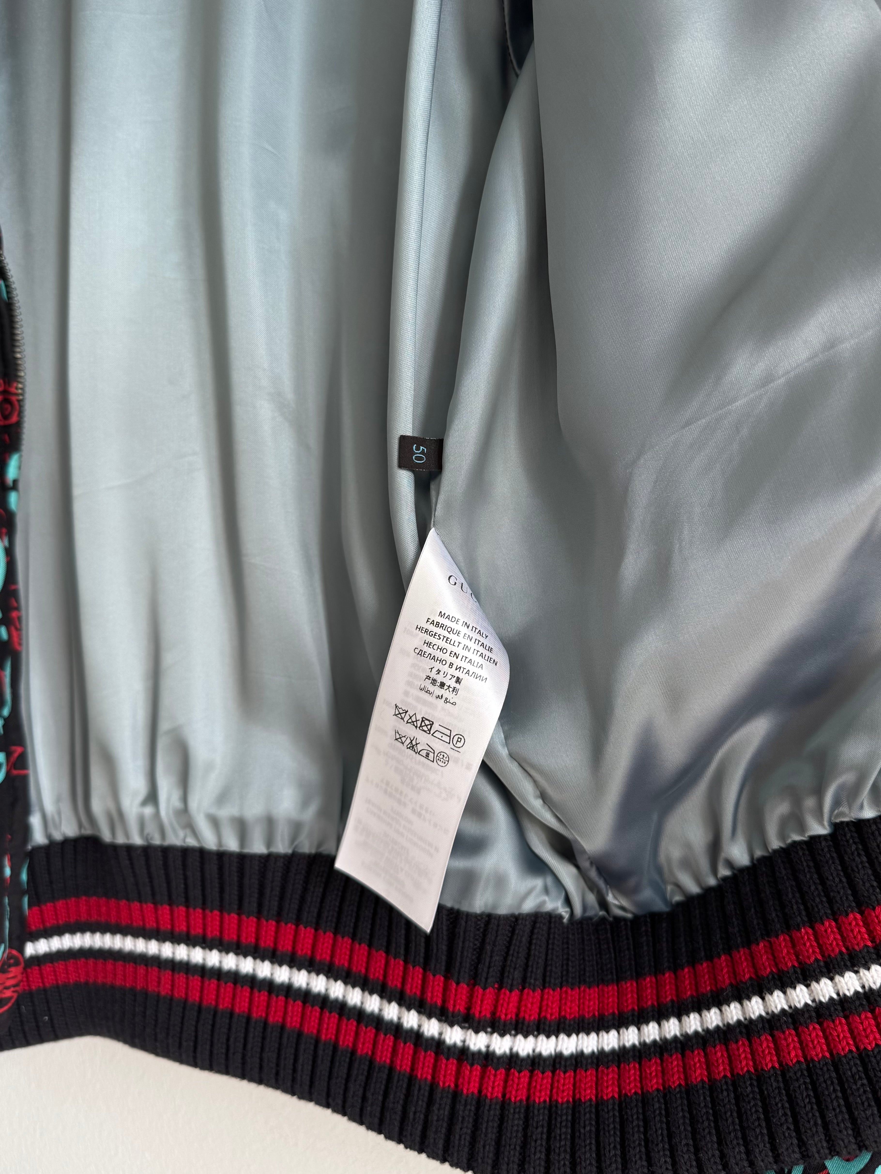 GUCCI GHOST BOMBER JACKET