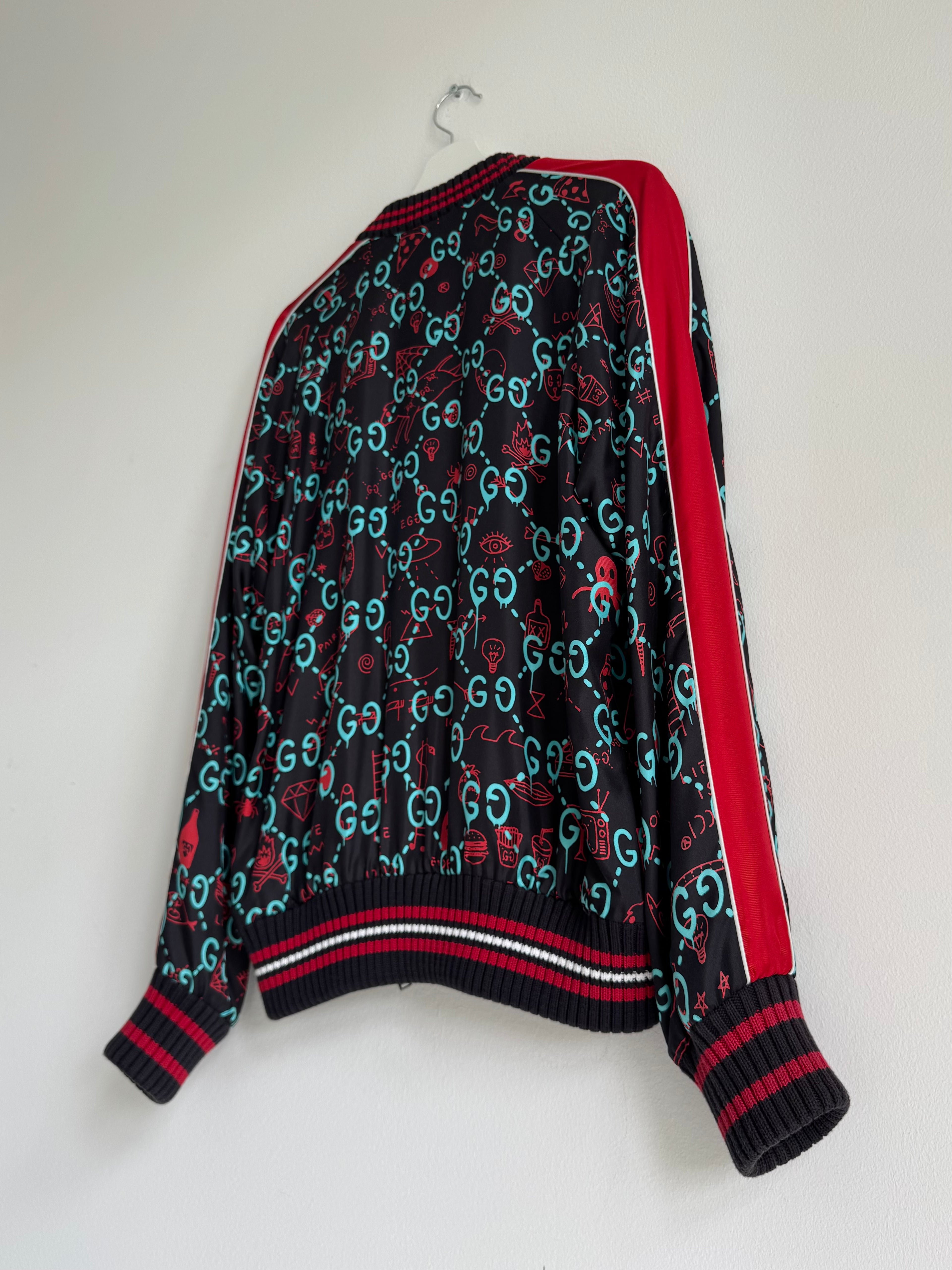 GUCCI GHOST BOMBER JACKET
