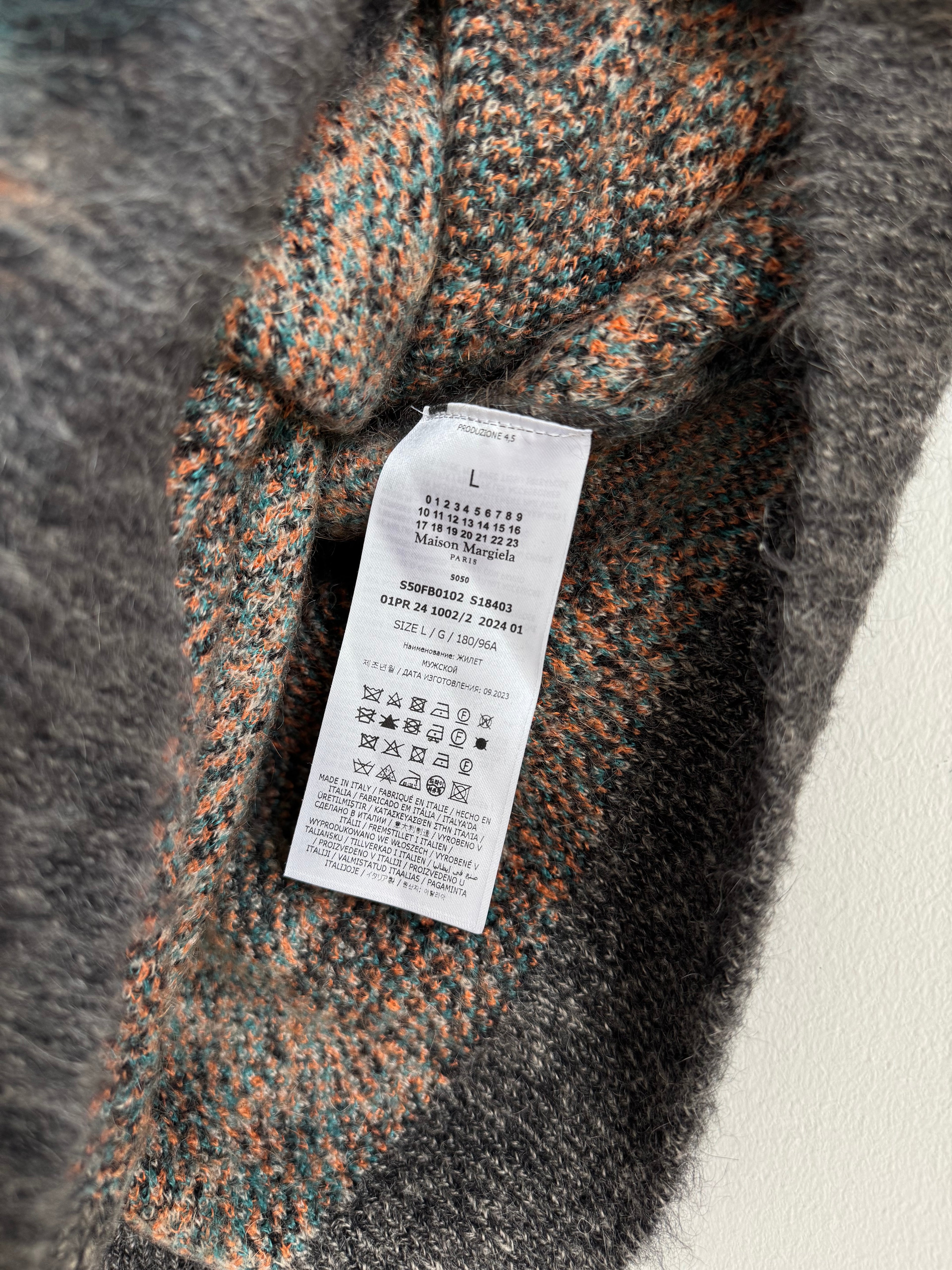 MAISON MARGIELA MOHAIR VEST