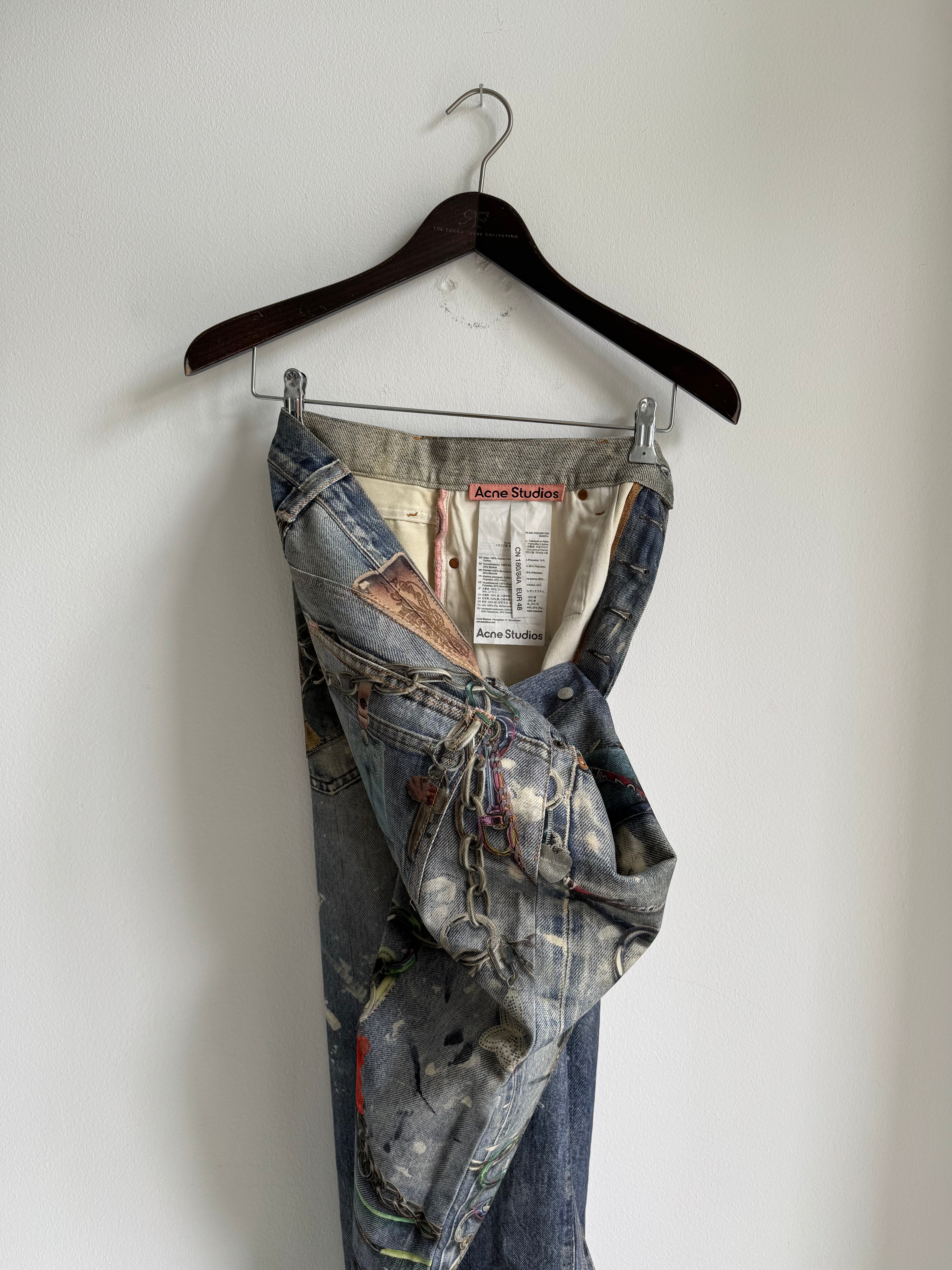 ACNE STUDIOS 1981M TROMPE JEANS