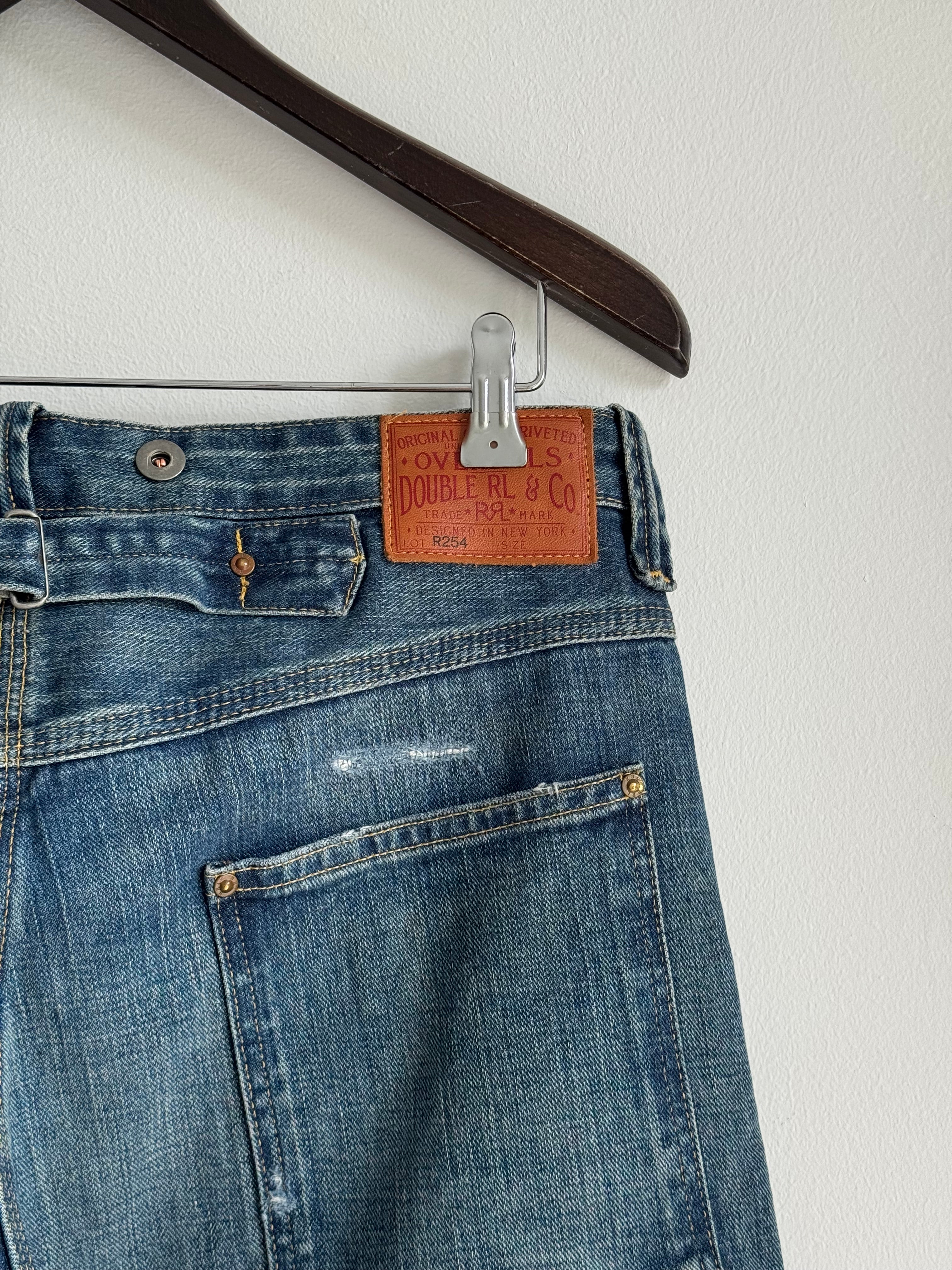 RALPH LAUREN RRL DISTRESSED SELVEDGE DENIM