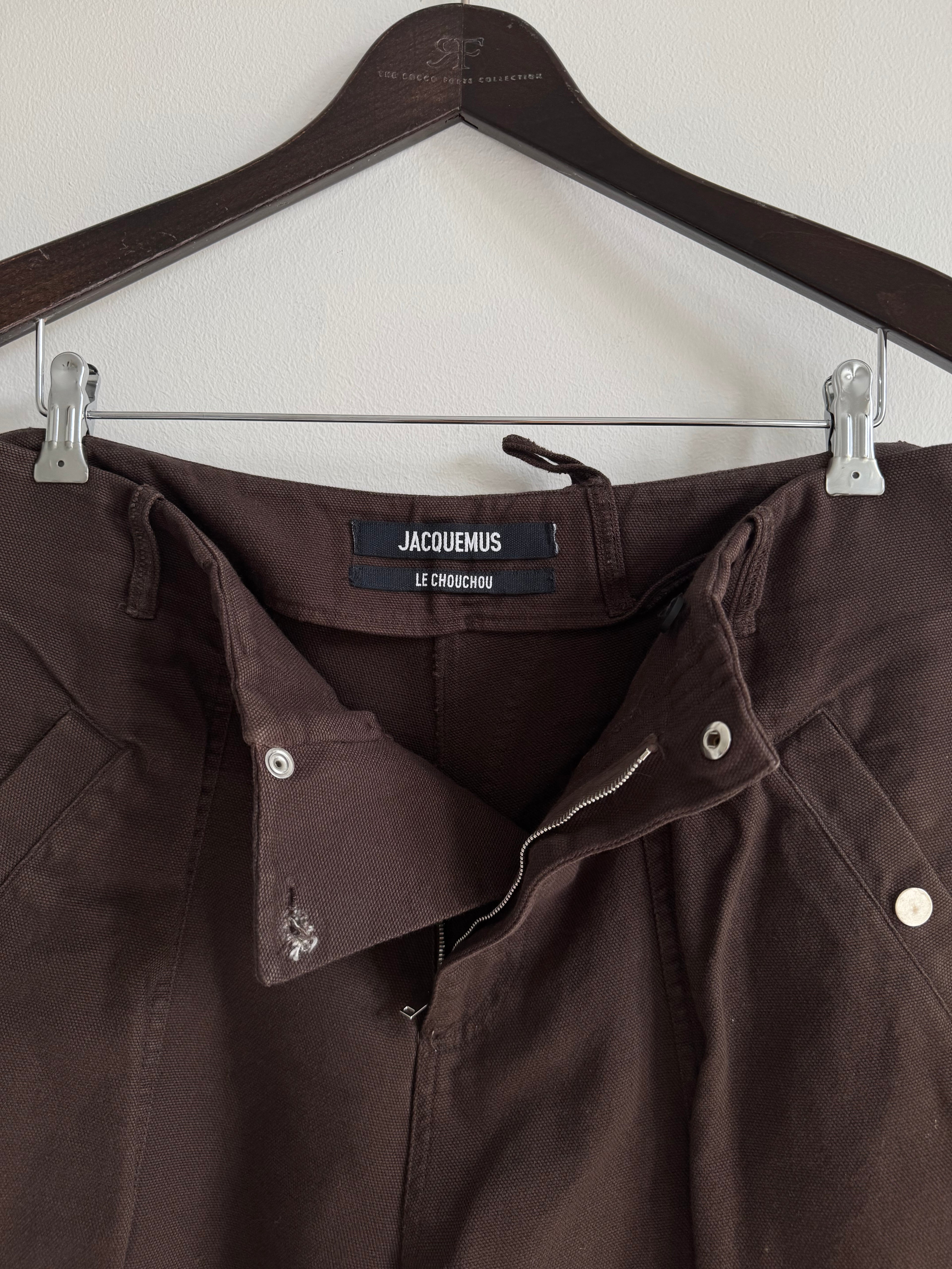 JACQUEMUS LE CARGO MARRONE PANTS