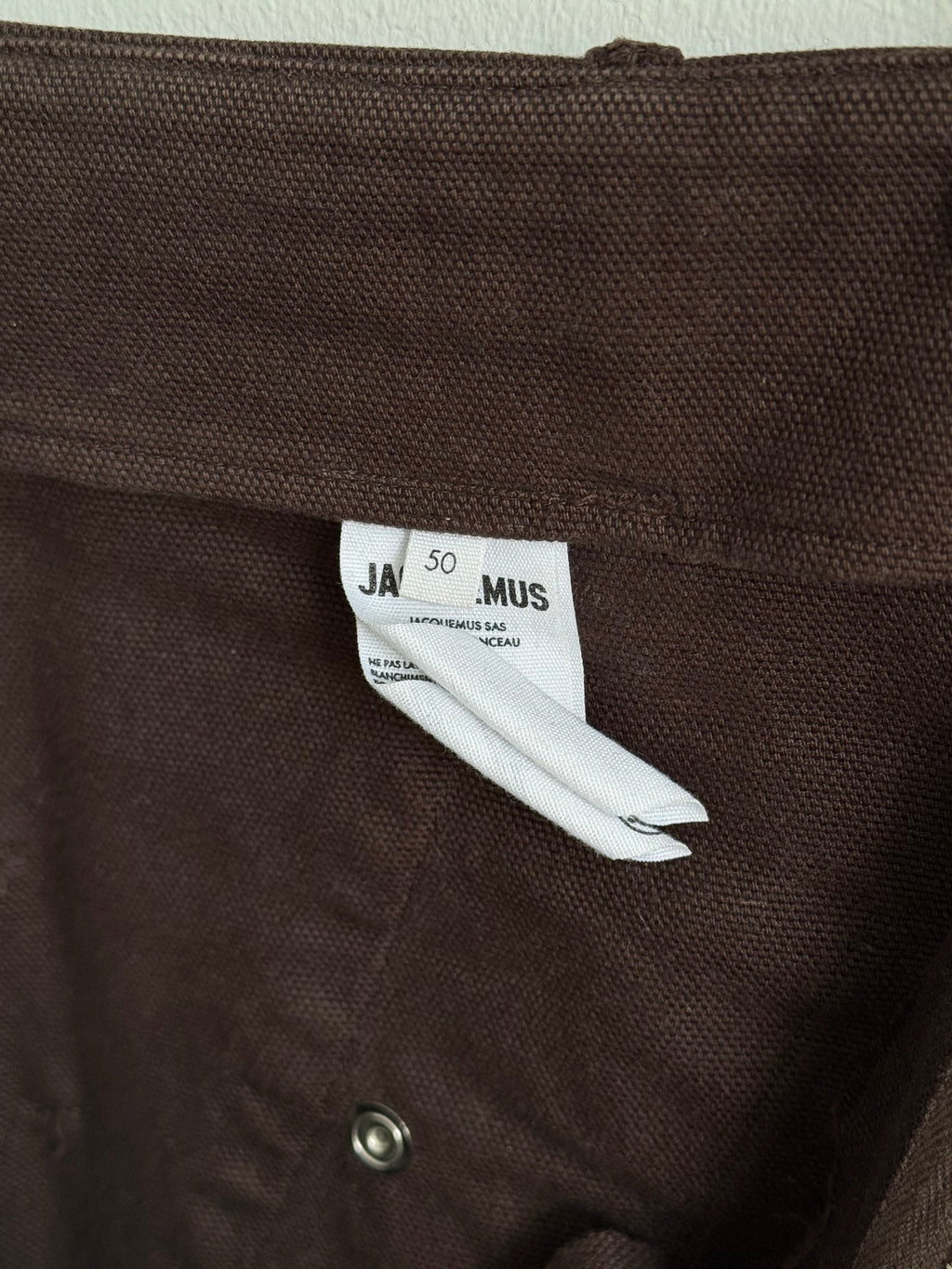 JACQUEMUS LE CARGO MARRONE PANTS