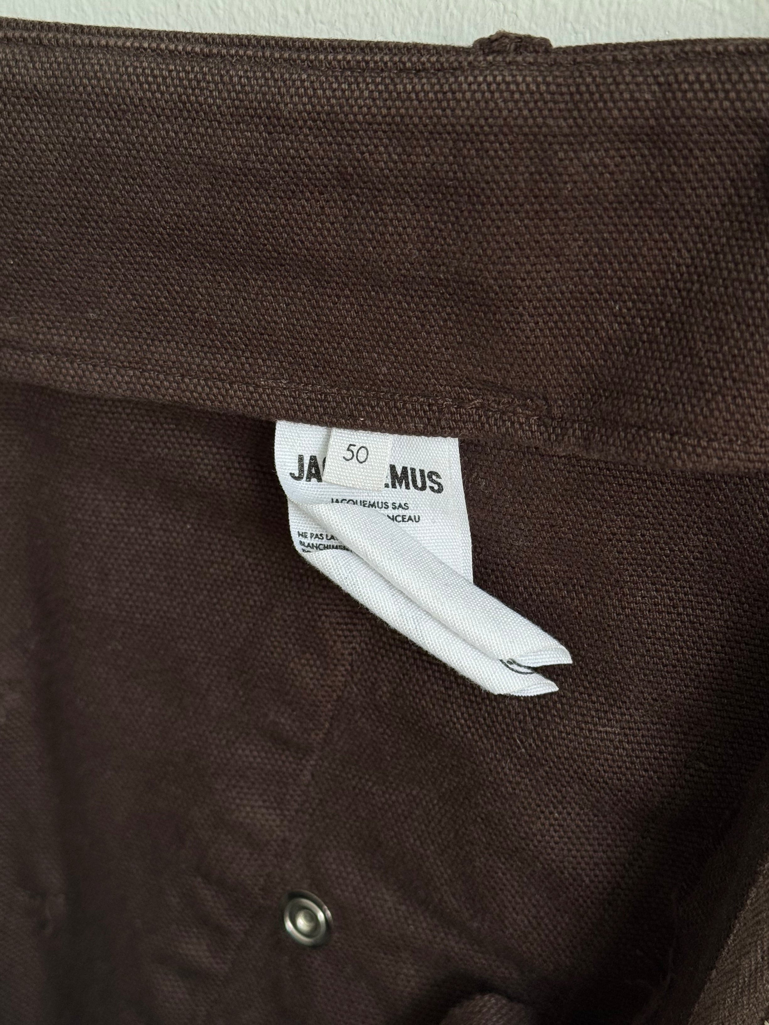 JACQUEMUS LE CARGO MARRONE PANTS